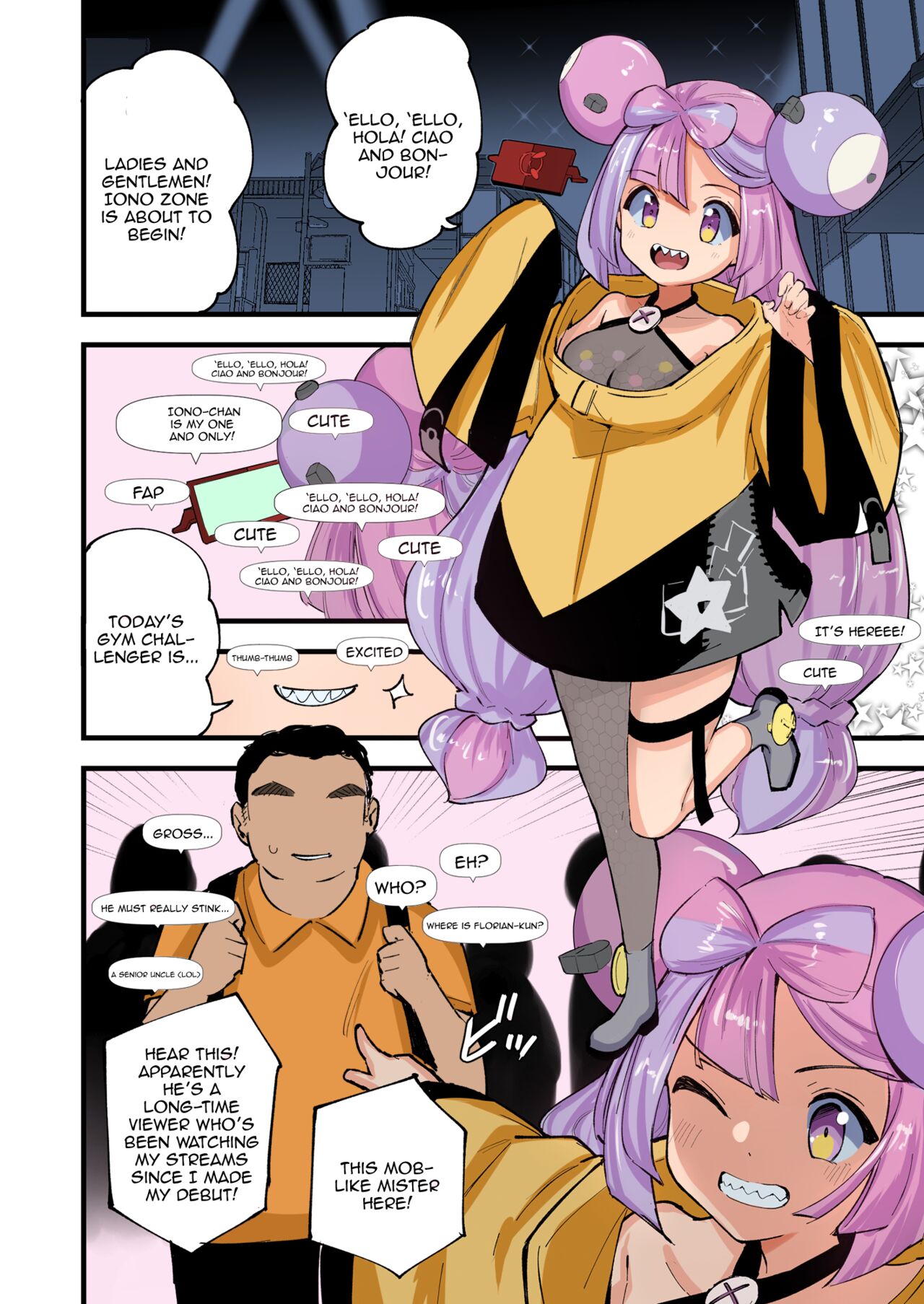 [Shironegiya (miya9)]Saimin Nanjamo-chan | Hypnotized Iono-chan |  Hypnotized Iono(Pokémon Scarlet and Violet) [English] {Doujins.com} [Colorized] [Decensored] [Digital] Page 3