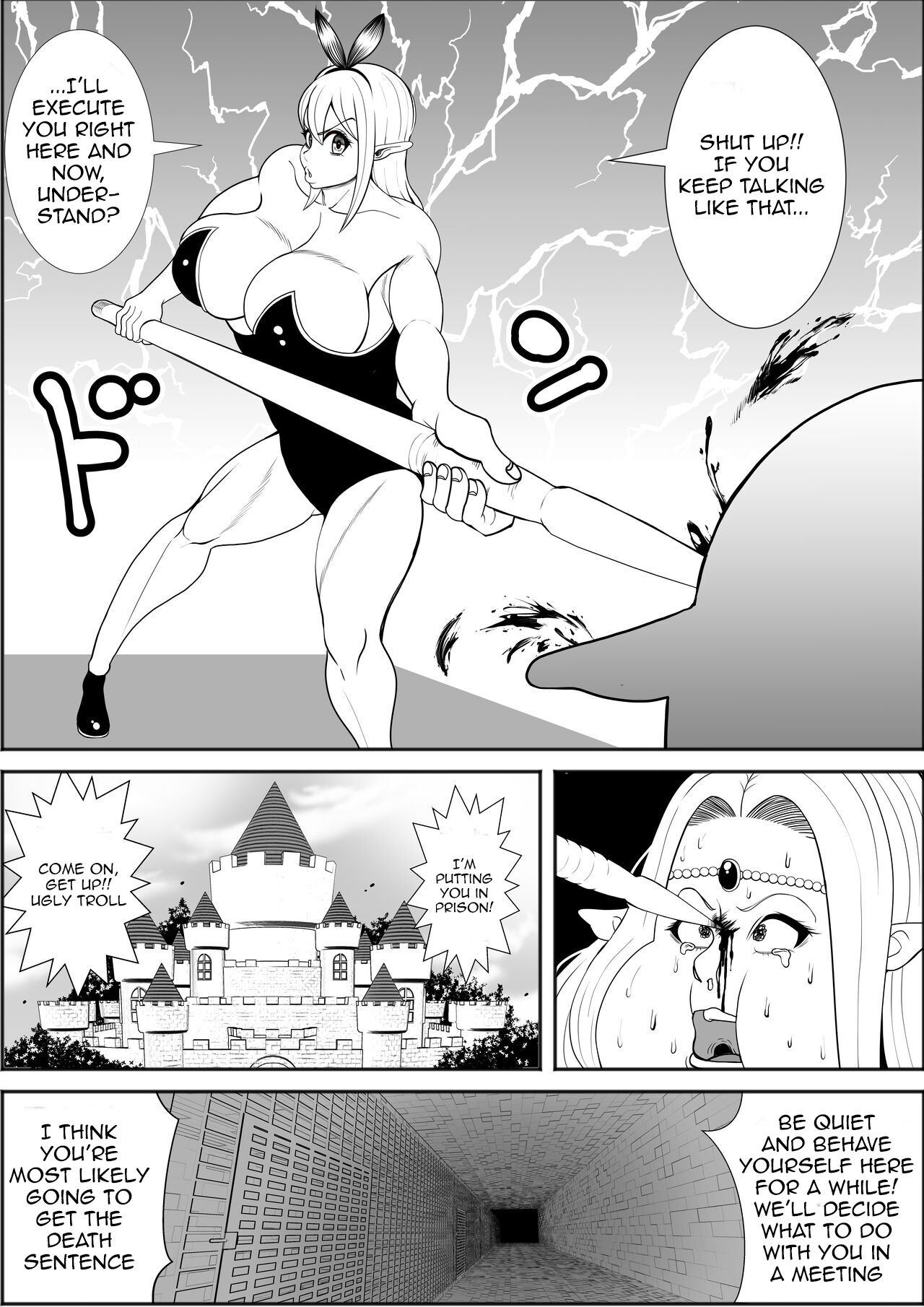 [Nekorondoru (Tokei)]Elf Queen Turned Obese[English] Page 6