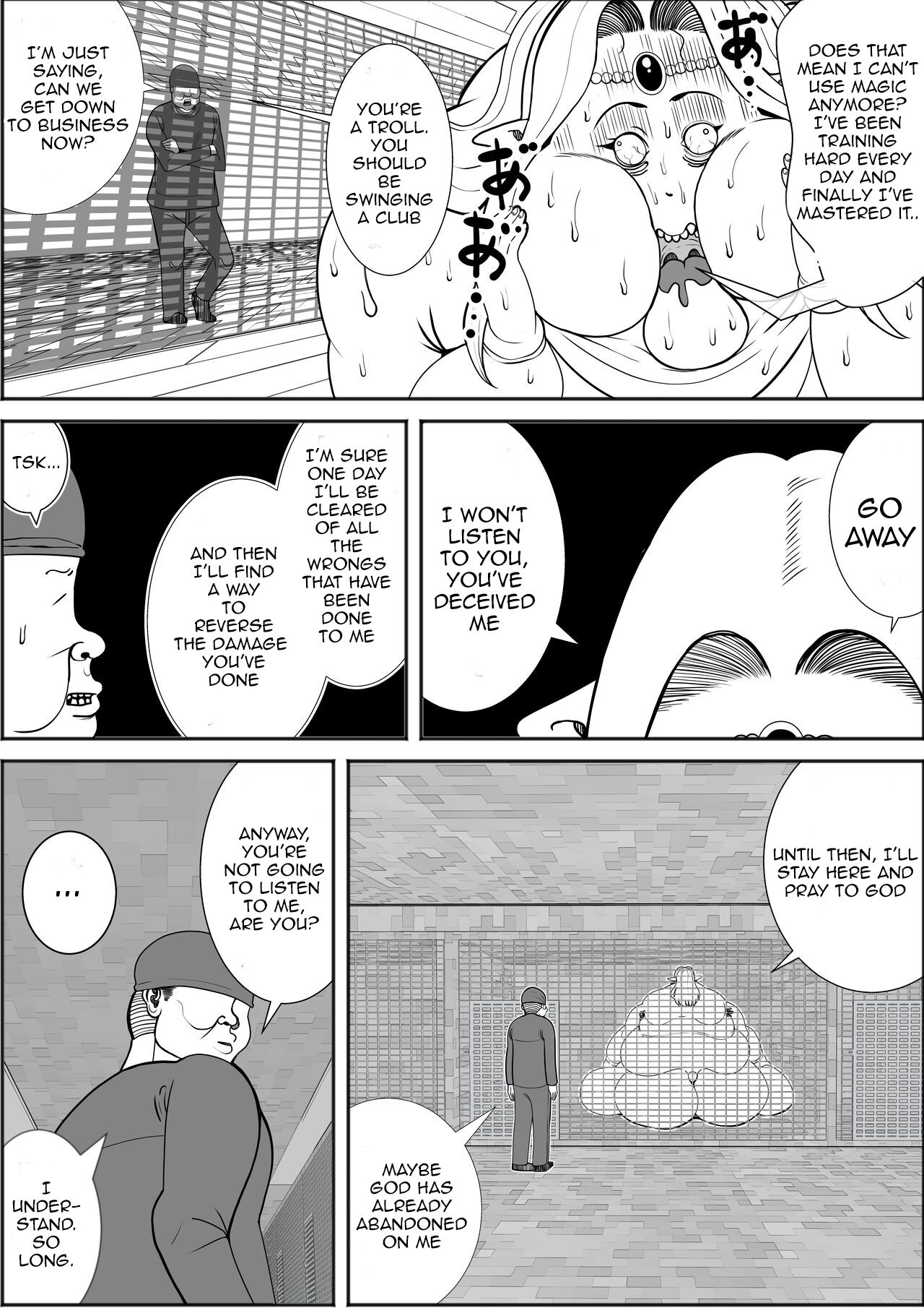 [Nekorondoru (Tokei)]Elf Queen Turned Obese[English] Page 15