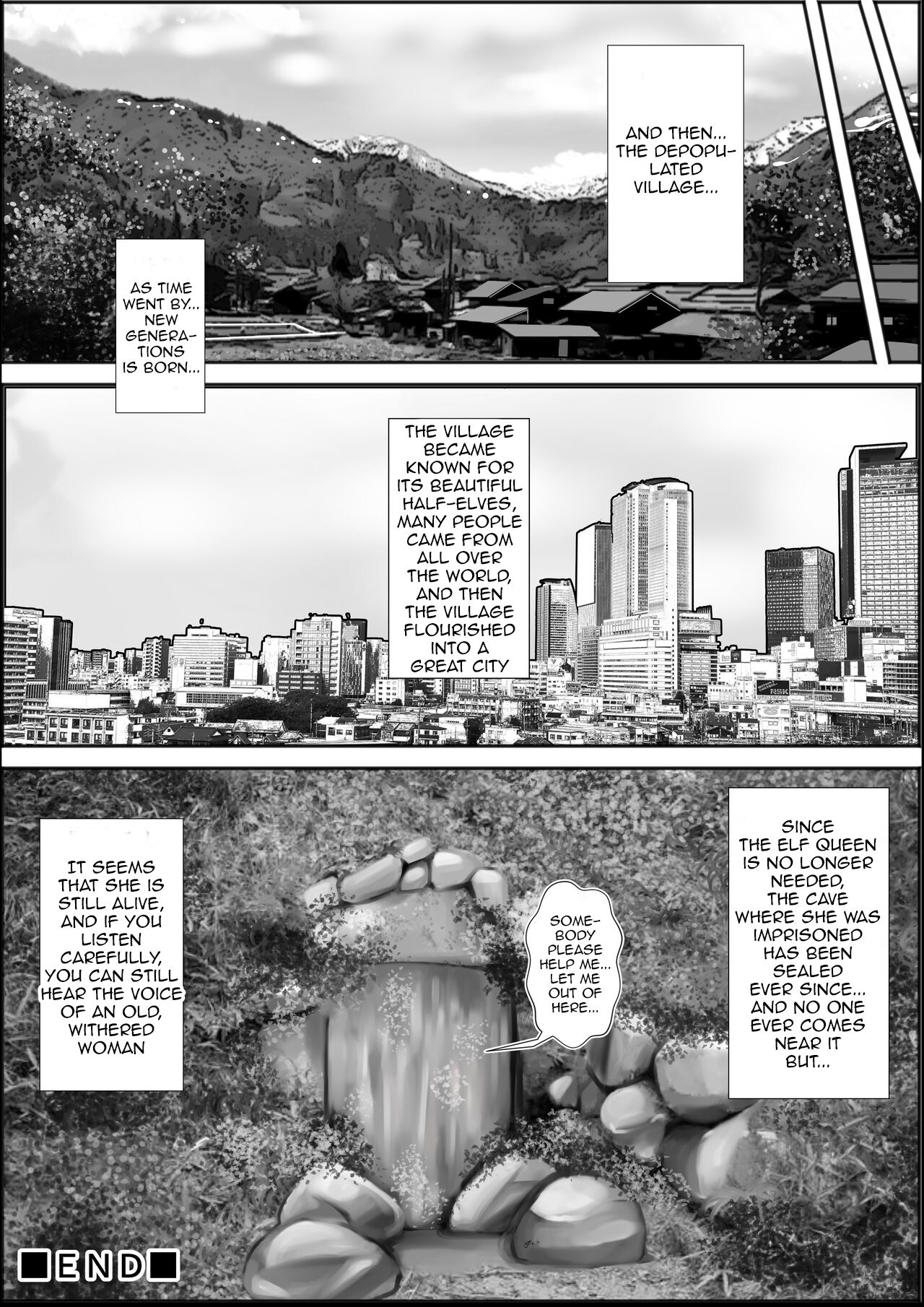 [Nekorondoru (Tokei)]Elf Queen Turned Obese[English] Page 28