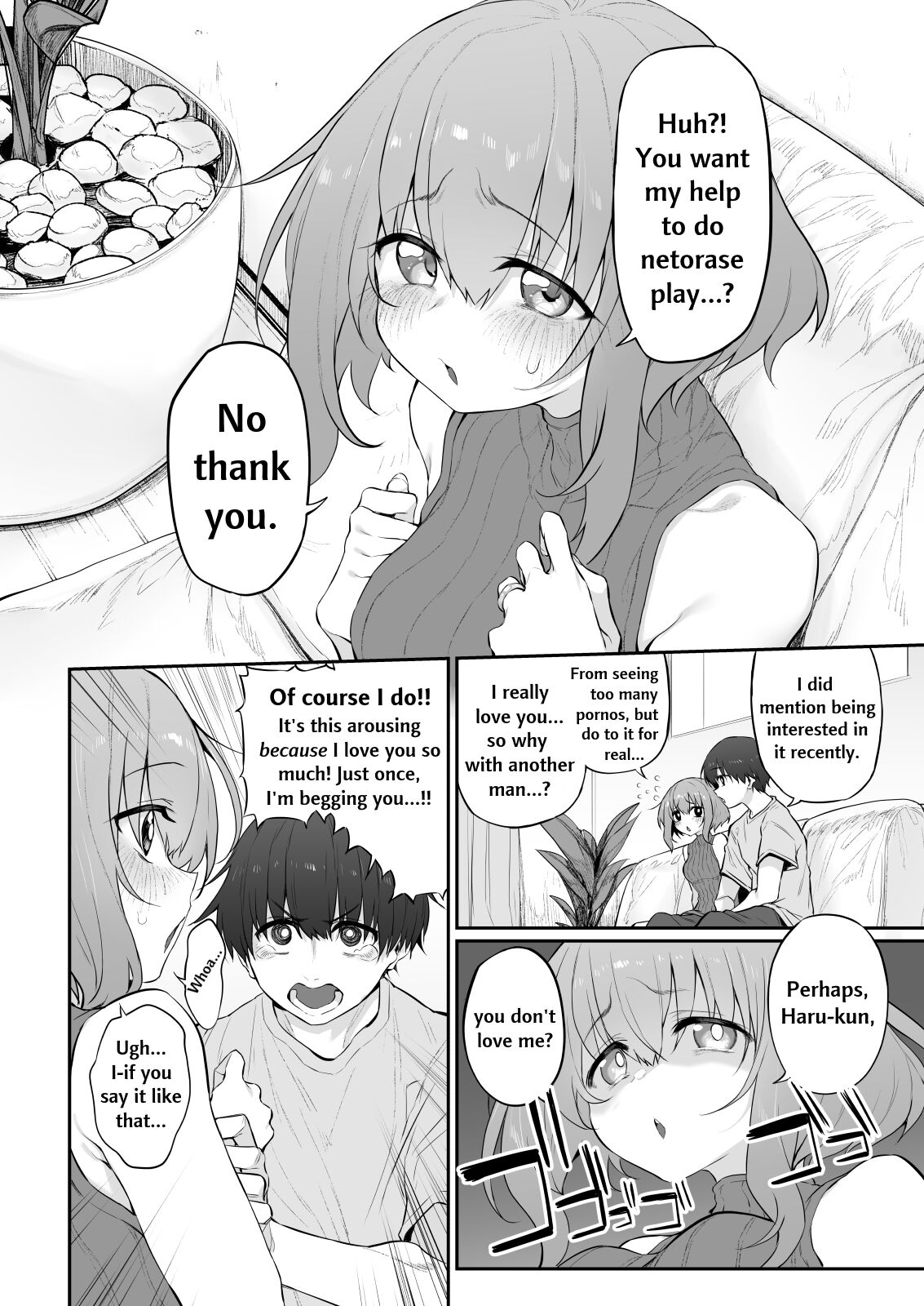 [Marked-two (Suga Hideo)]Netorase Tsuma | Netorase Wife[English] [Nonki] [Digital] Page 4