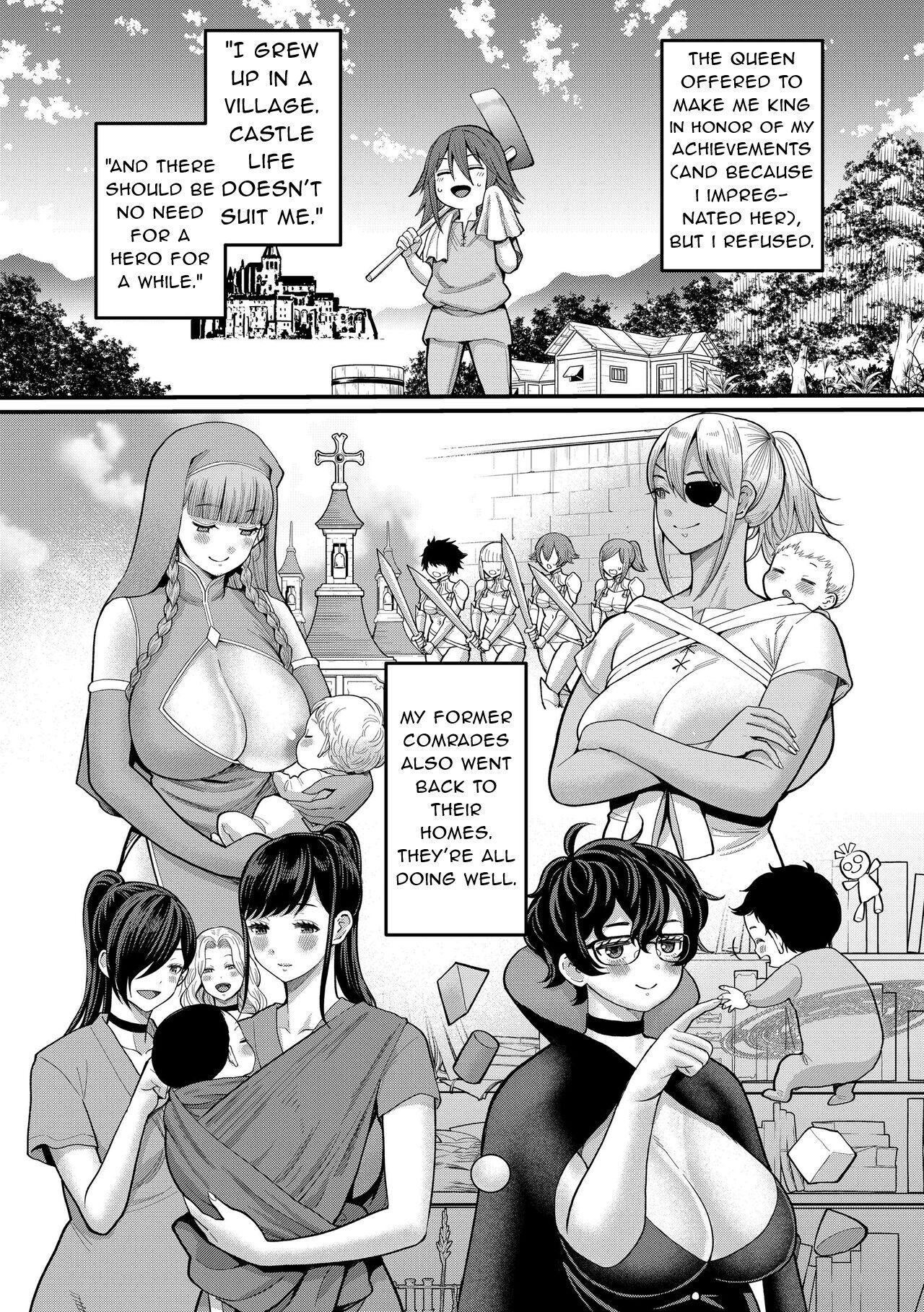 [Sei no Yokan Circle (Agata)]ChinTrai Quest VI Eddenno!? Seishi-tachi | 	Dick Training Quest VI: The Secret Place Where Shota Sperm Flows(ChinTrai Quest Kouhen Saishuu Kessen) [English] Page 48
