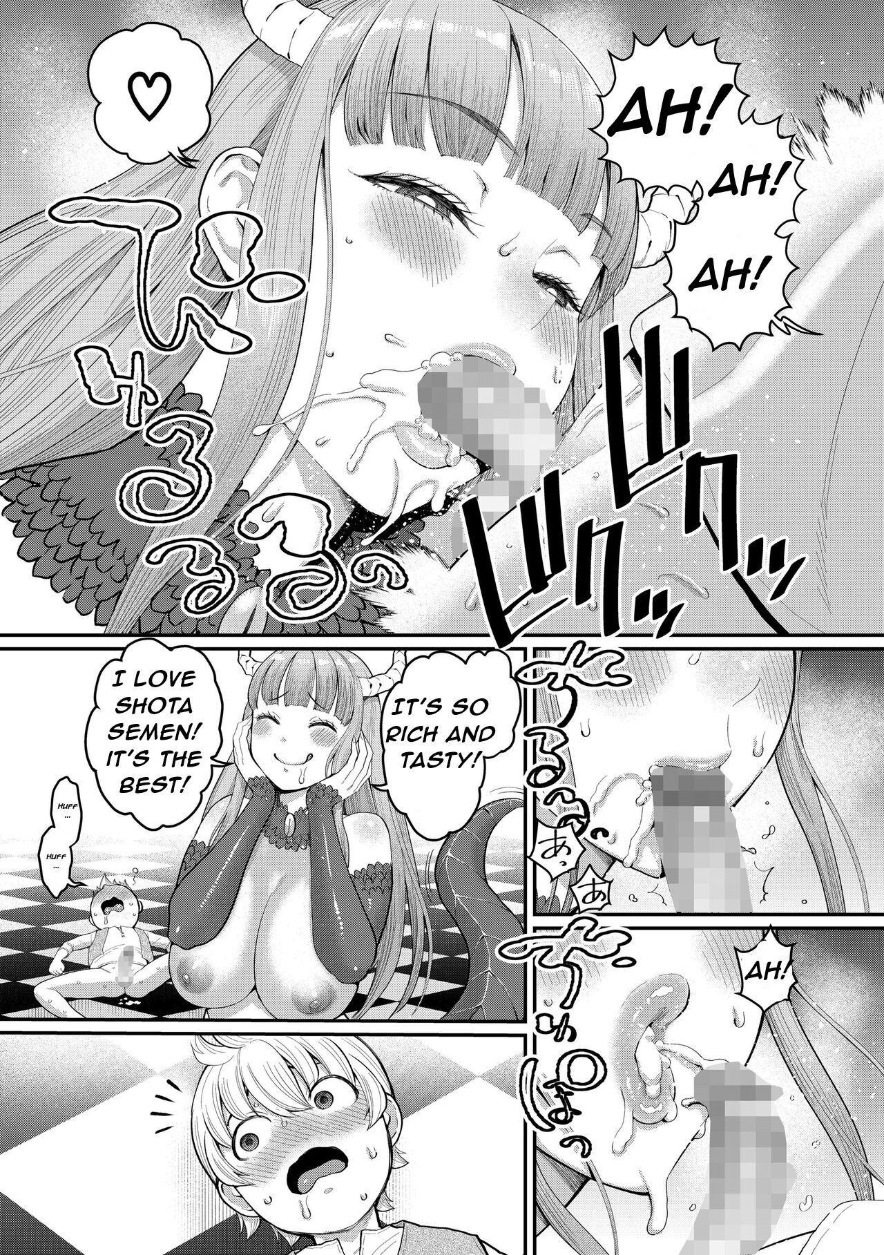 [Sei no Yokan Circle (Agata)]ChinTrai Quest VI Eddenno!? Seishi-tachi | 	Dick Training Quest VI: The Secret Place Where Shota Sperm Flows(ChinTrai Quest Kouhen Saishuu Kessen) [English] Page 9