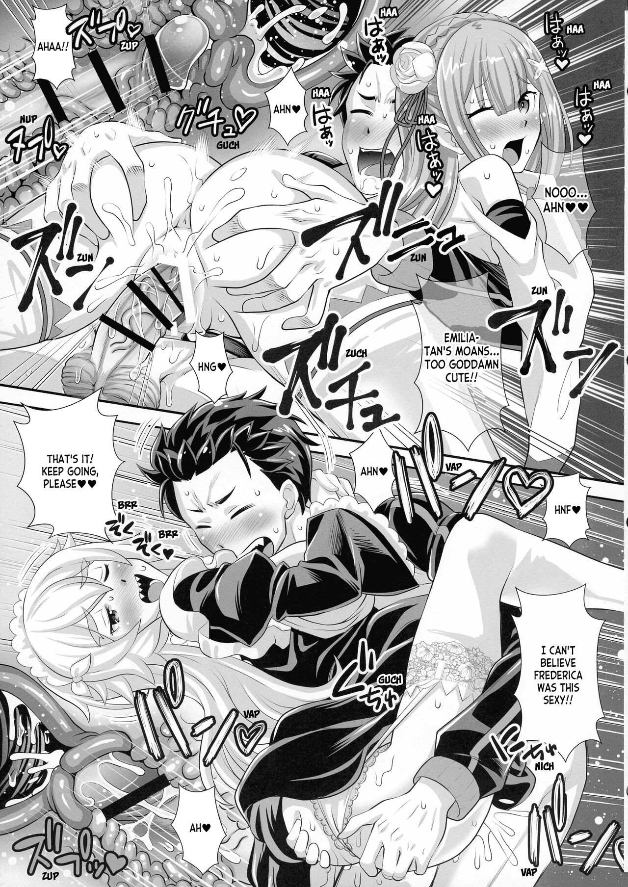 (C100) [Mori Shigeru Kenkyuujo (Umineko Akira)]Re: Zero na Maid-san VOL 3 Kansei-ban (Re:Zero kara Hajimeru Isekai Seikatsu) + Extras[English] [ianuela] Page 35