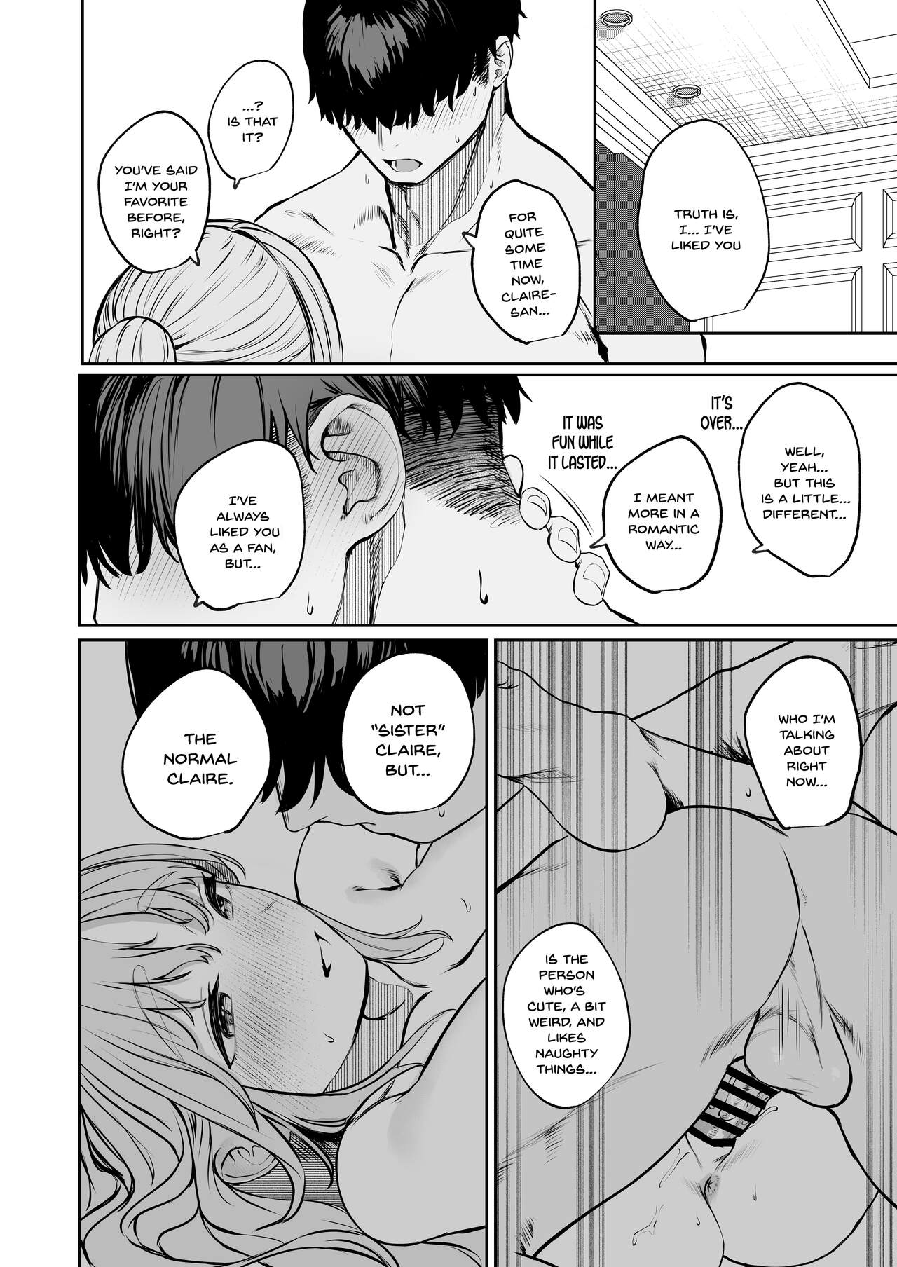 [Kawaraya-Koubou (Kawaraya)]Sister ja Nai Hi no Cleaire-san - She's not a good girl tonight(Sister Cleaire) [English] [SDTLs] [Digital] Page 31