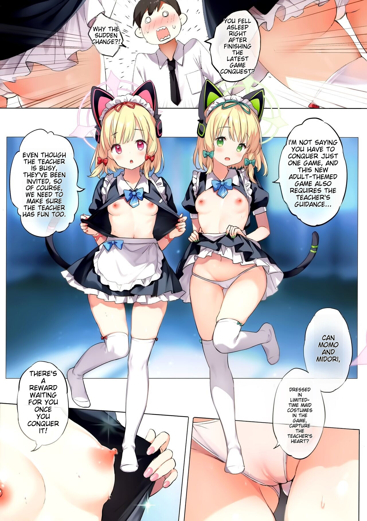 (COMIC1☆24) [Yuukai Kinshi (chiyingzai)]Gemini(Blue Archive) [English] Page 4