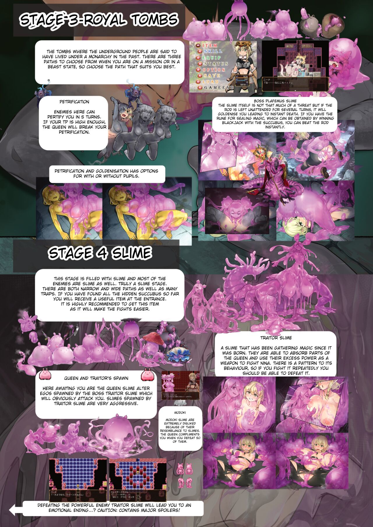 [Slime Yuriverse (Sharia, Aimitsu)]Slime Hunter Nina no Juhon (Fa Zin) Vol.1 | Slime Hunter Nina's Cursed Book (Fanzine) Vol.1[English] [Digital] Page 12