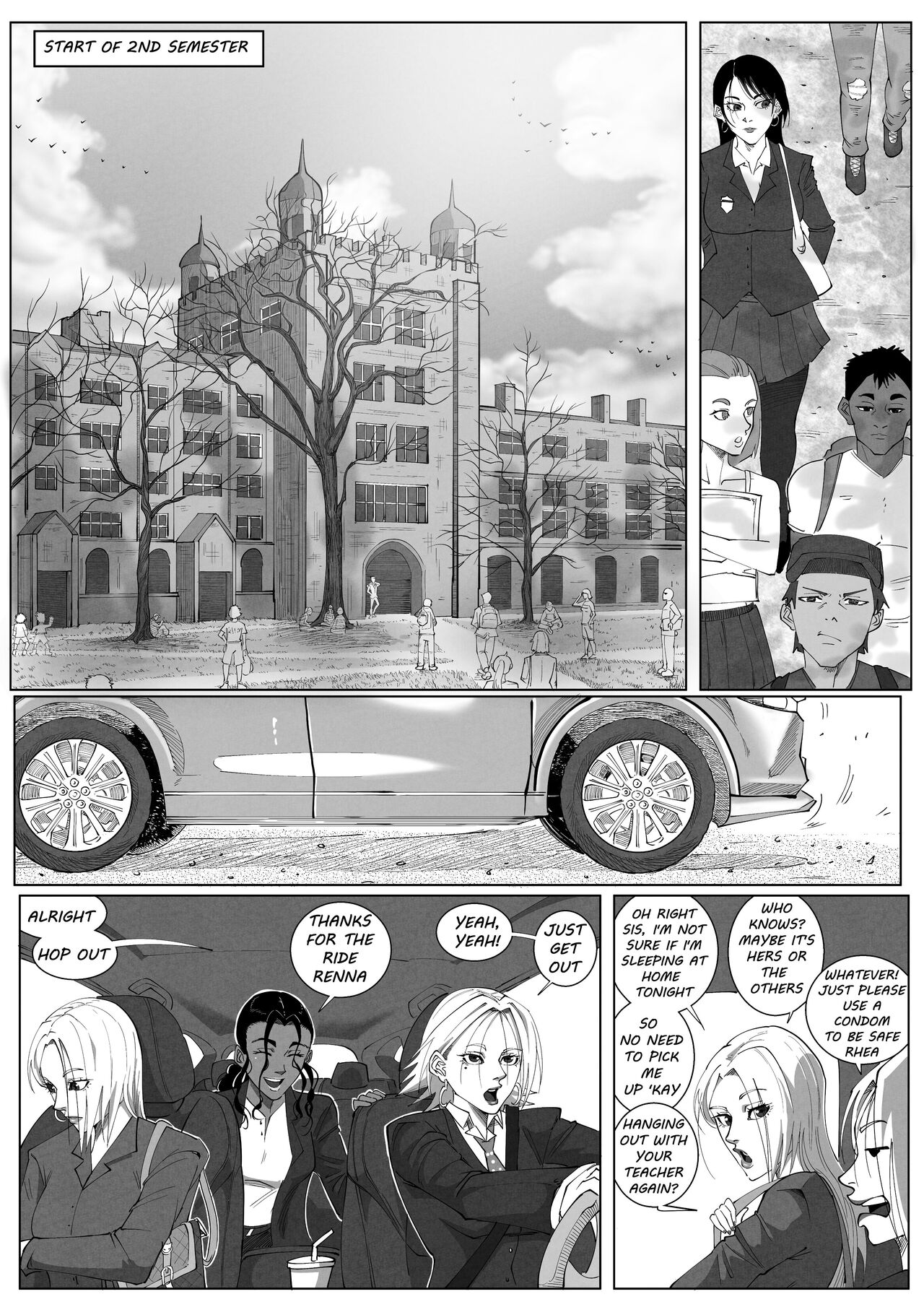 [UselessBegging]GNO: Girl's Night Out - Issue 02[English][public/censored][ongoing] Page 18