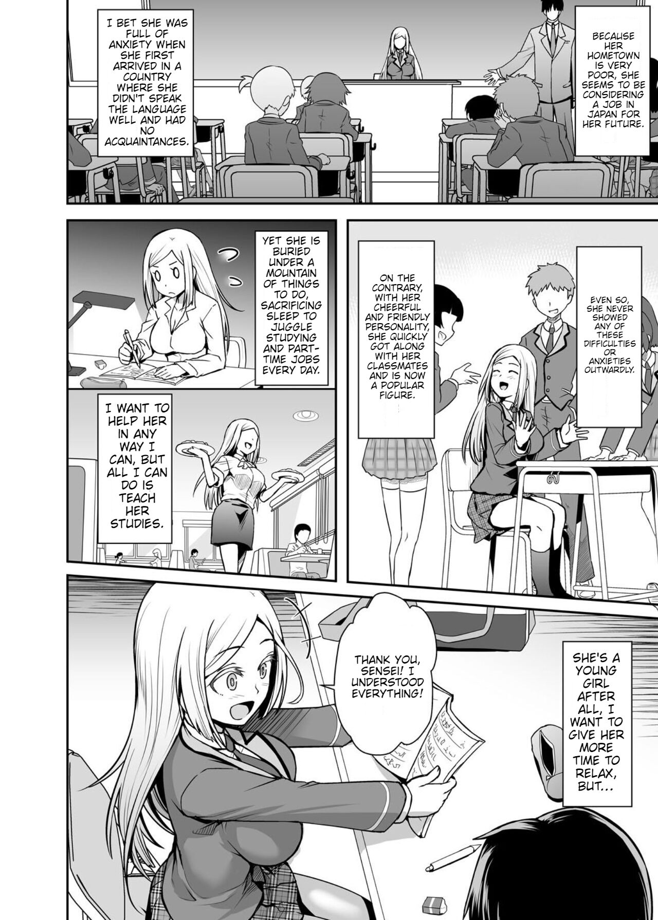 [Misao]Gokujou Kinpatsu Ryuugakusei to H na Kokusai Kouryuu Shichaimashita.[English] [pestapidra] Page 3