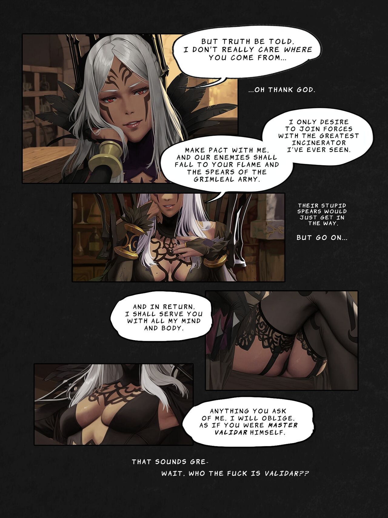 I Reincarnated into a Fire Emblem Isekai and Made a Deal with the Villainess for Anal[FEFanatica/AI Assisted] Page 15