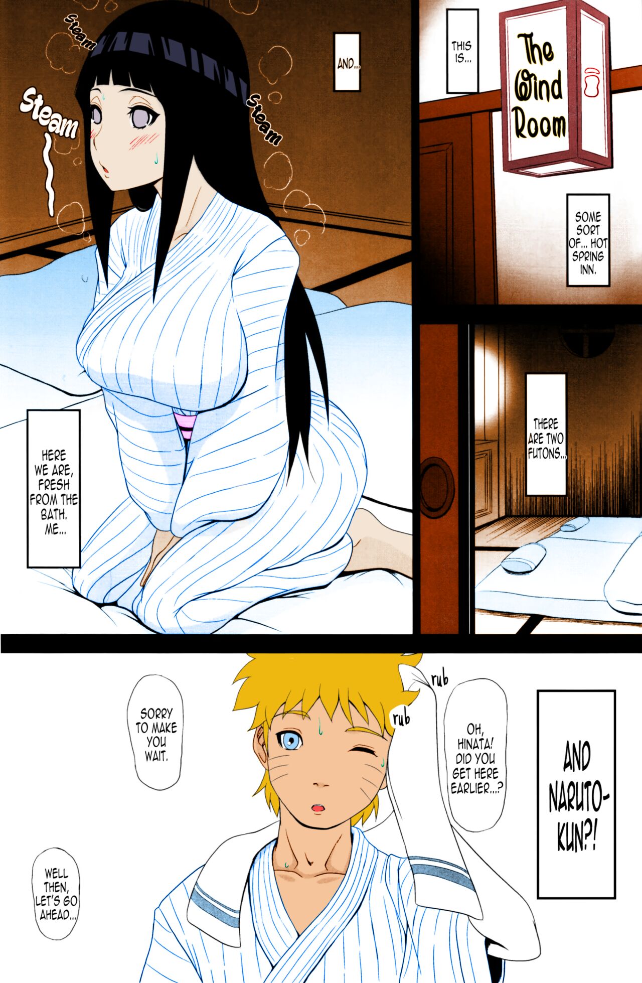 (C84) [Masaoyan (Tomatto)]Hinata Hon(Naruto) [English] [EHCOVE] [Colorized] Page 2