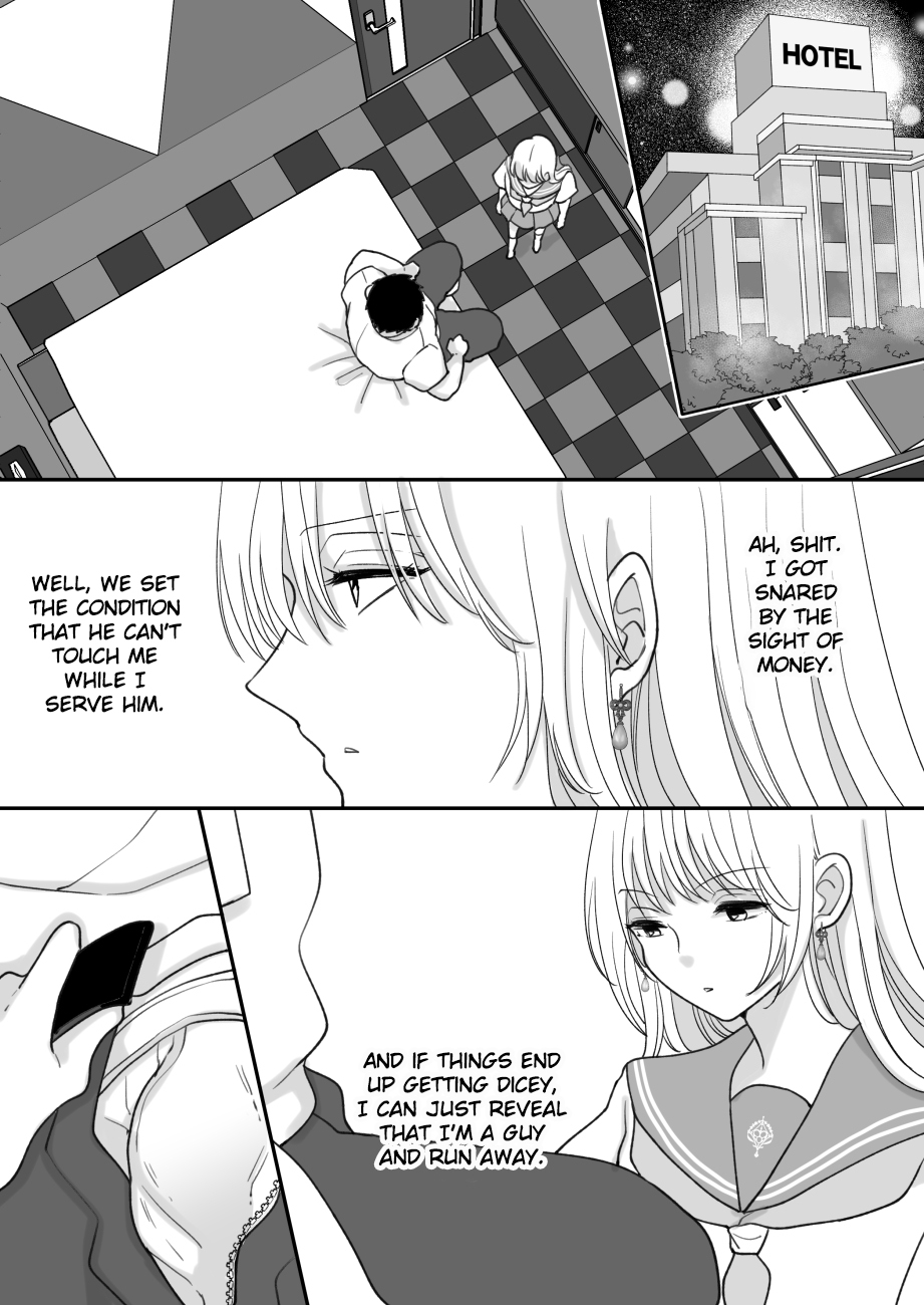 [Chokubasu]Otoko no Ore ga Josou Shite Papakatsu Shitara Maji de Onna ni Natta Hanashi[English] [TheFrogManScans] Page 14