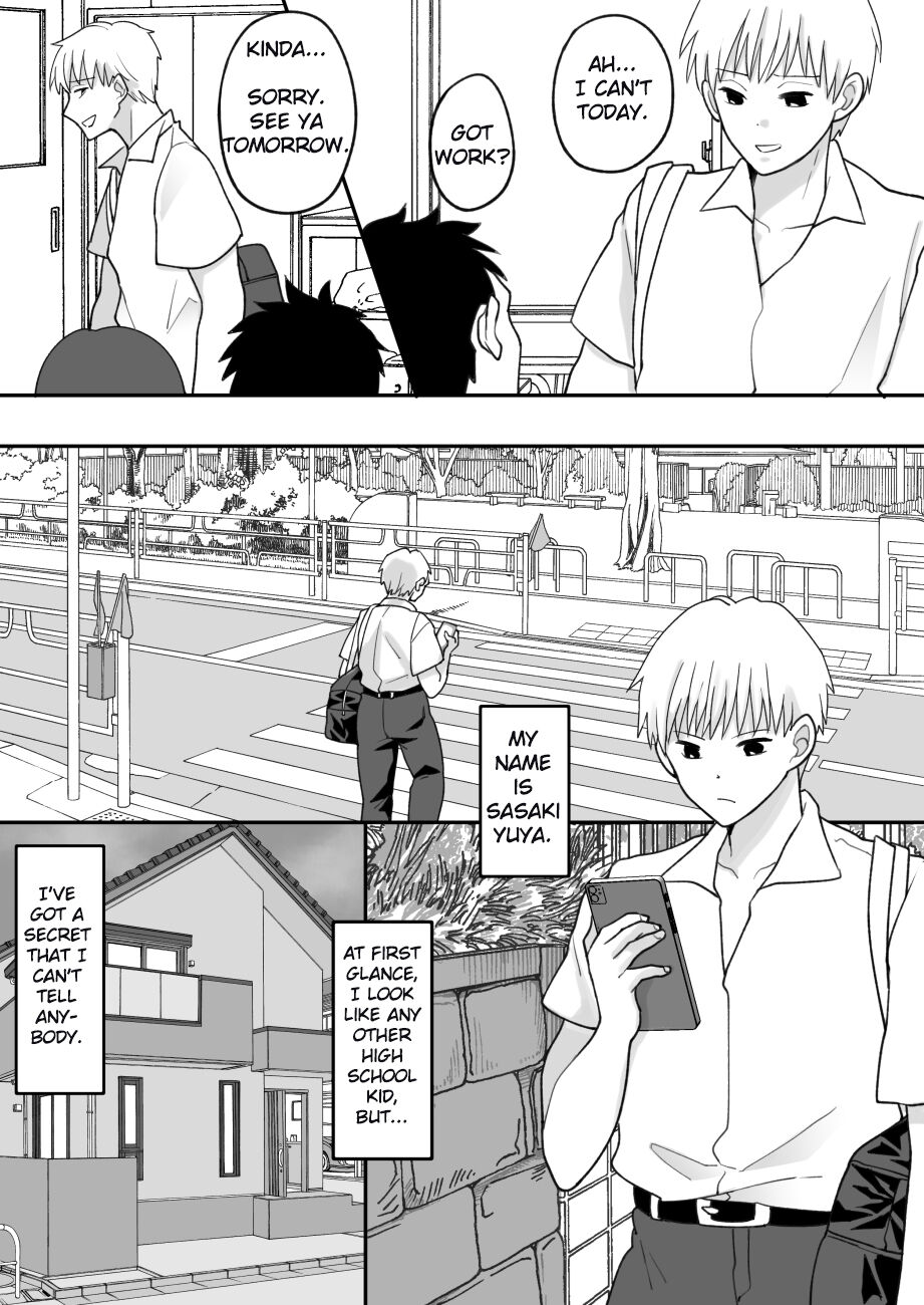 [Chokubasu]Otoko no Ore ga Josou Shite Papakatsu Shitara Maji de Onna ni Natta Hanashi[English] [TheFrogManScans] Page 3