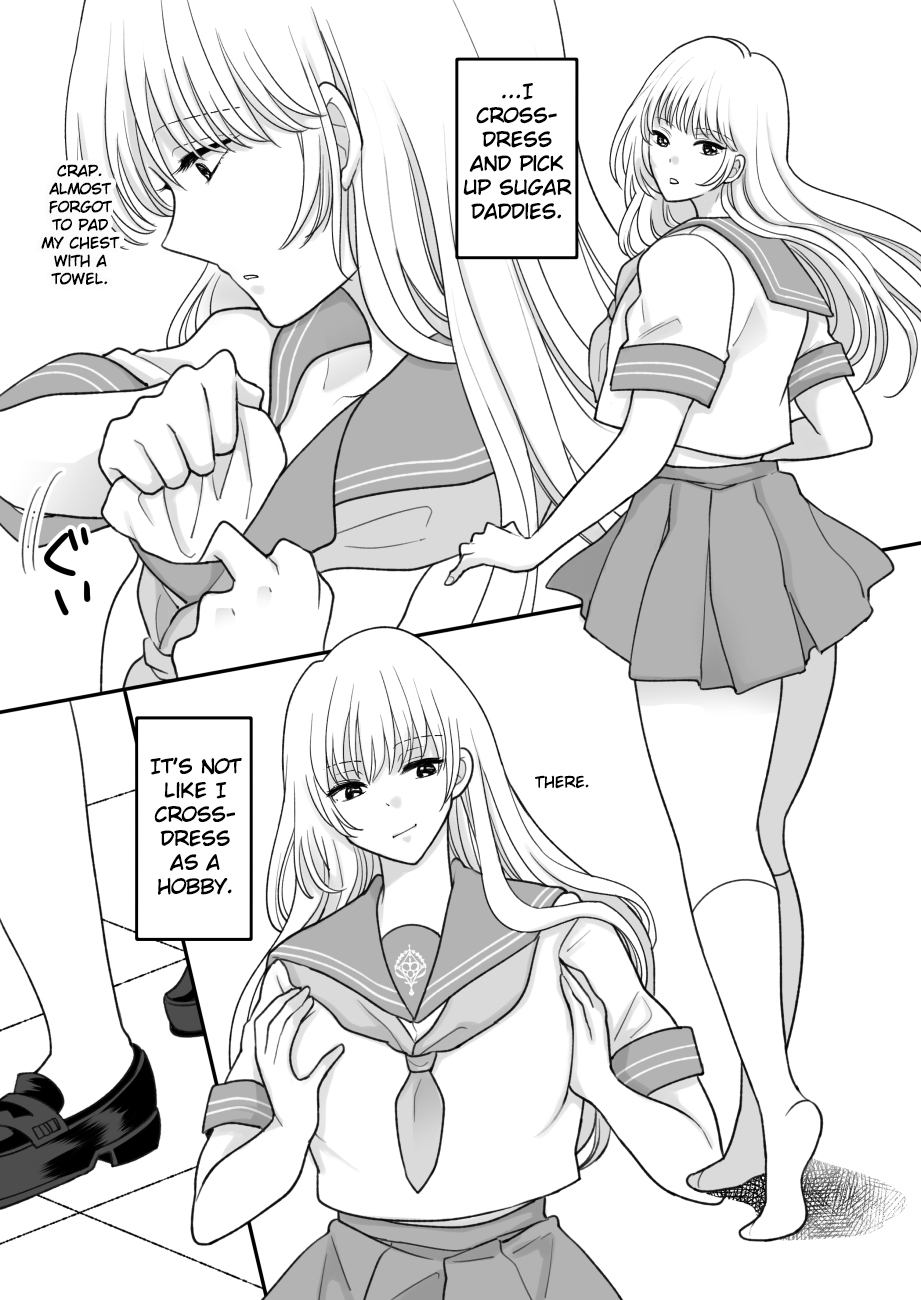 [Chokubasu]Otoko no Ore ga Josou Shite Papakatsu Shitara Maji de Onna ni Natta Hanashi[English] [TheFrogManScans] Page 5