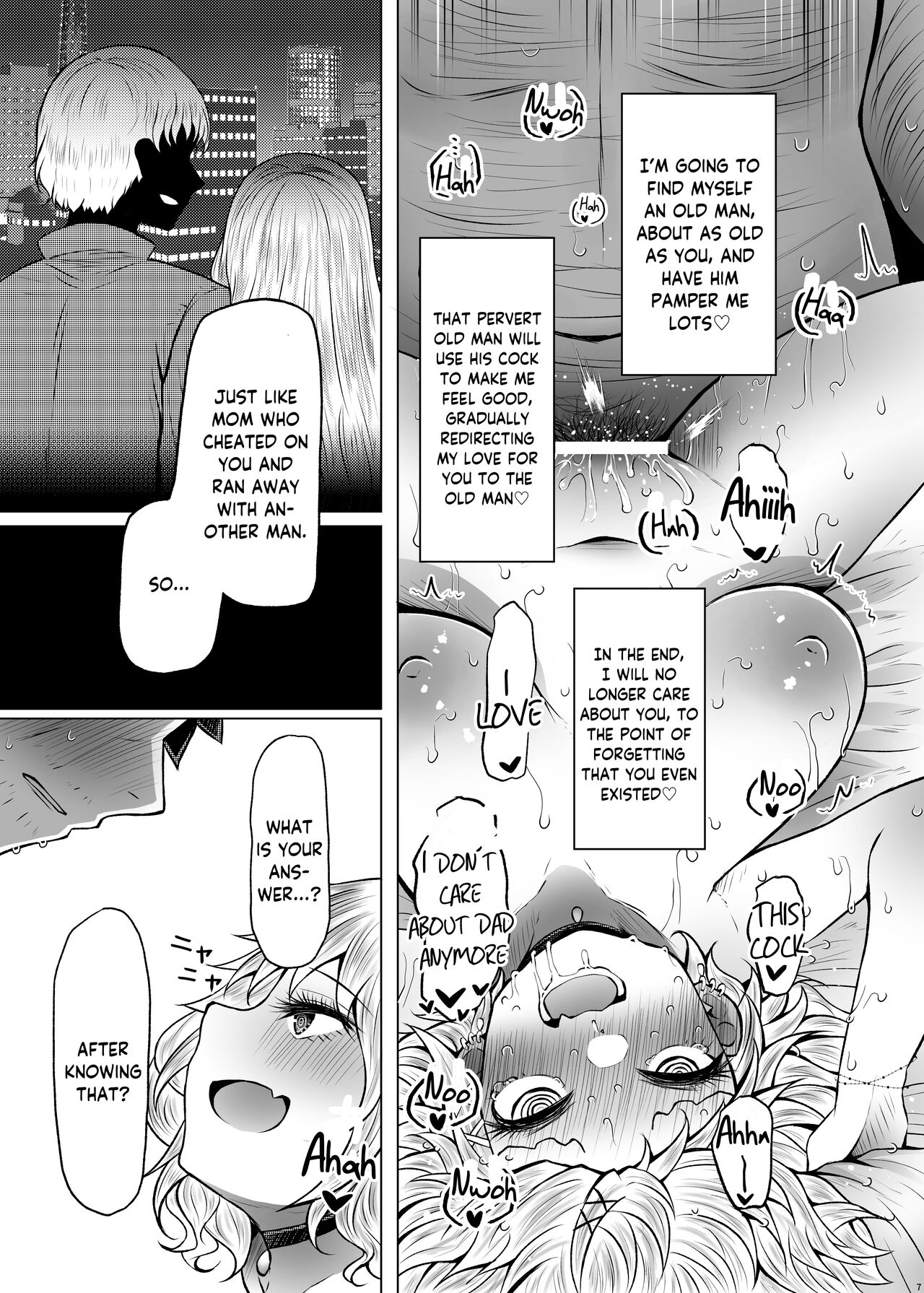[Furafura Toxin (Arano Oki)]Idensei Shikkan no Risk ga Nai nara Papa to Kozukuri Shite mo Ii yo ne 2 | If there's no risk of genetic disorder, then I can have a child with my dad, right? 2[English] [Keeez] [Digital] Page 7