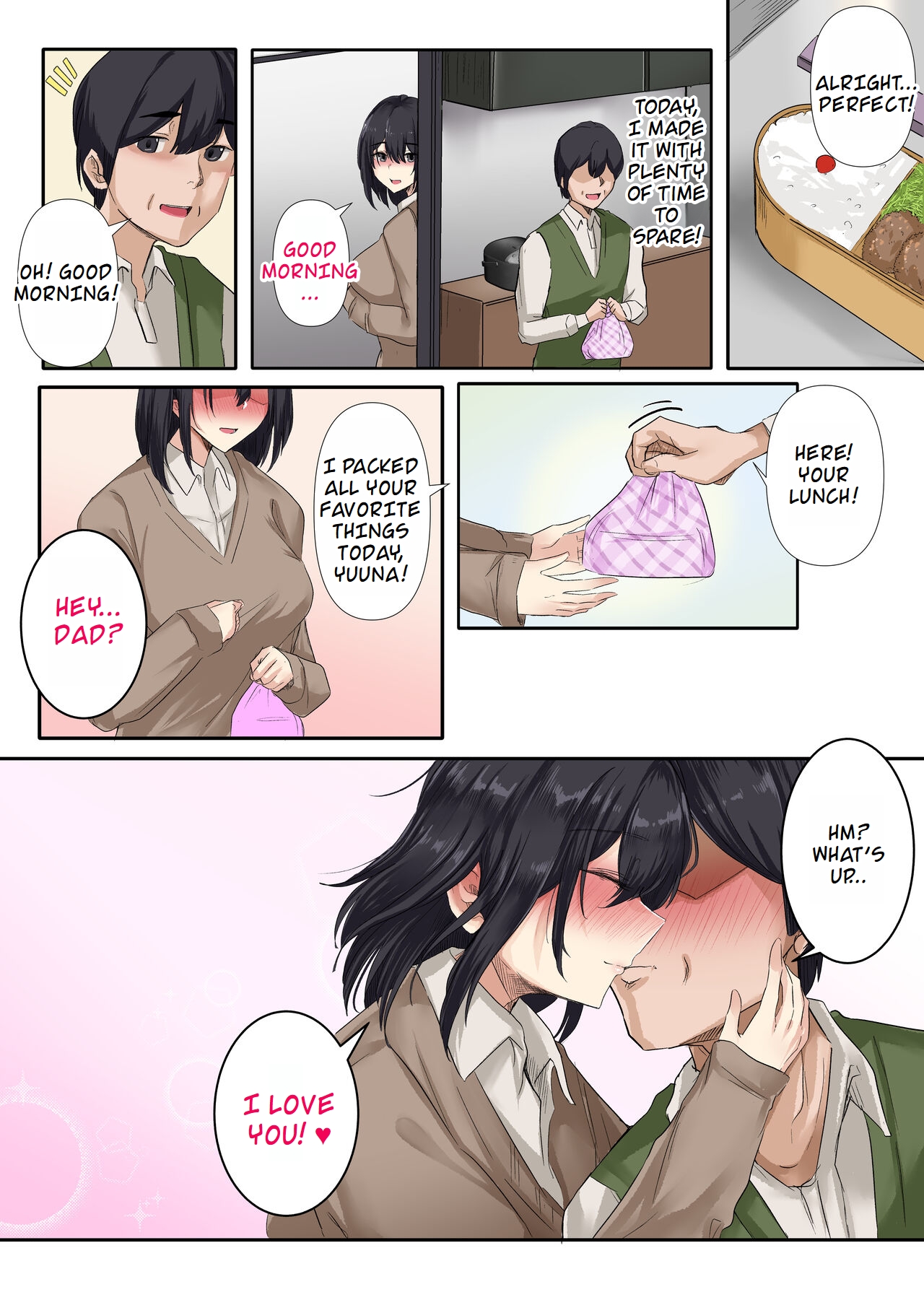 [Merukoro (KANIKORO)]Otou-san to Sex Shitara Dame desu ka? | Is it wrong to have sex with my dad?[English] [MTL] Page 50