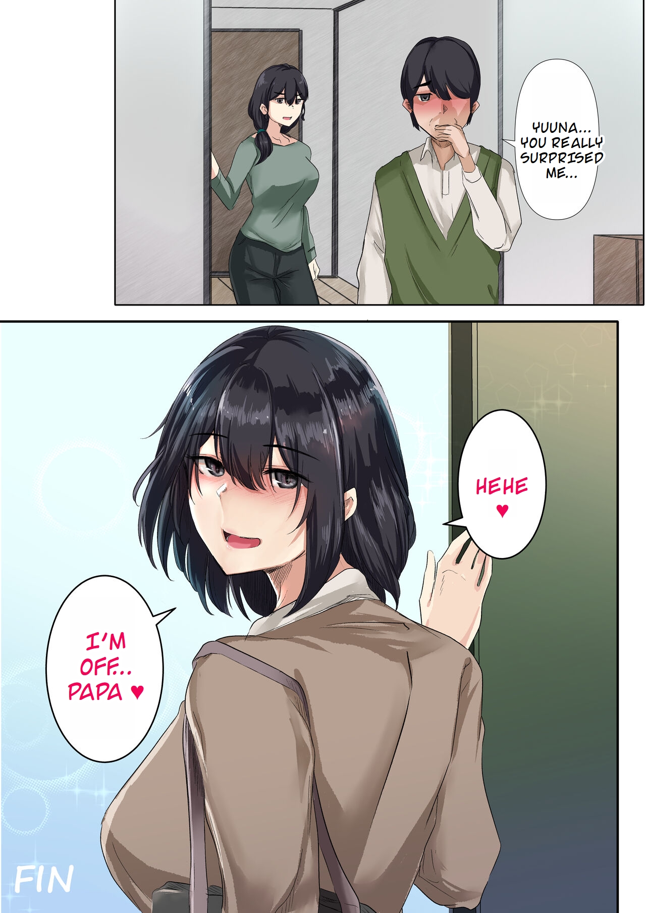 [Merukoro (KANIKORO)]Otou-san to Sex Shitara Dame desu ka? | Is it wrong to have sex with my dad?[English] [MTL] Page 51
