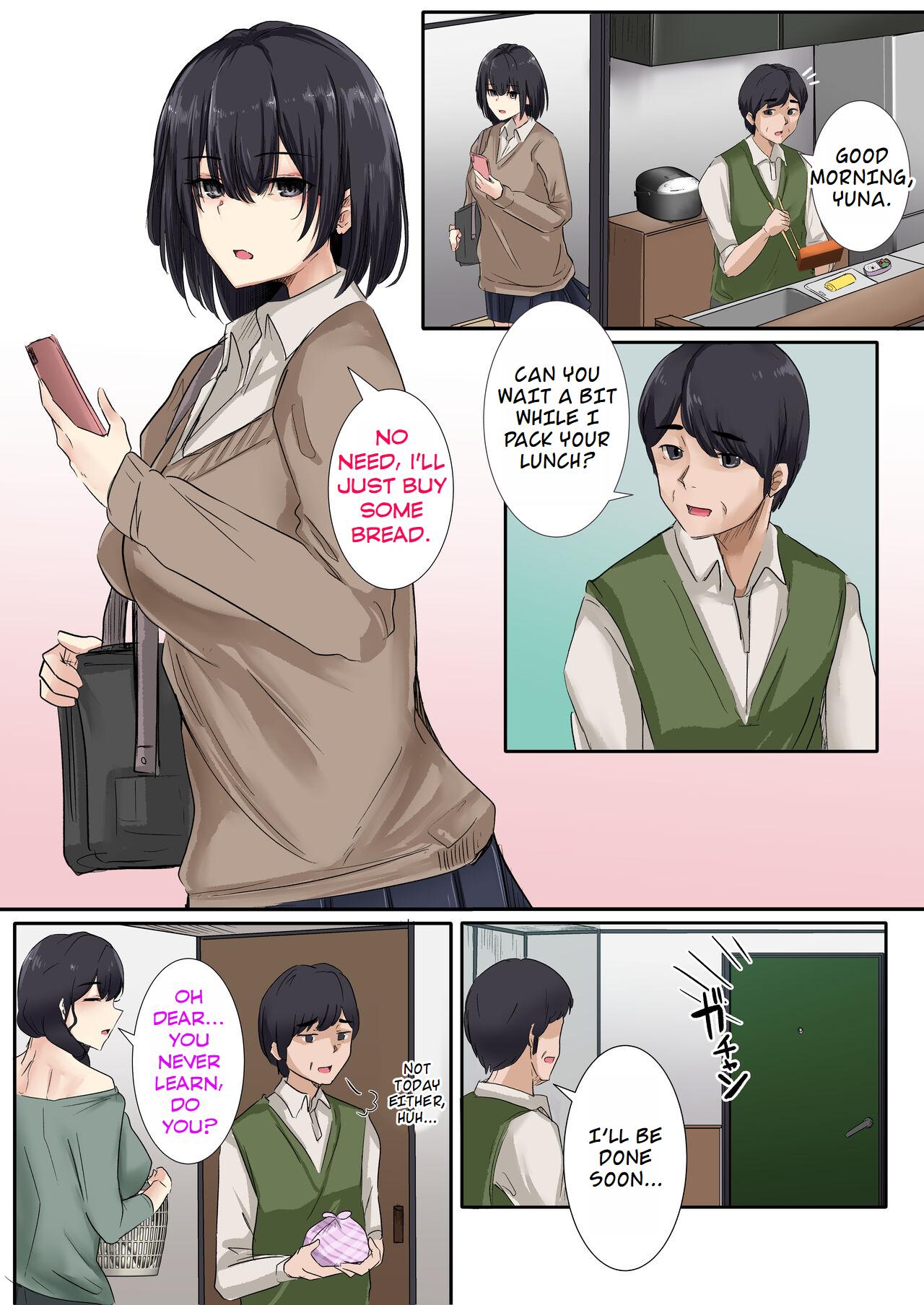 [Merukoro (KANIKORO)]Otou-san to Sex Shitara Dame desu ka? | Is it wrong to have sex with my dad?[English] [MTL] Page 9