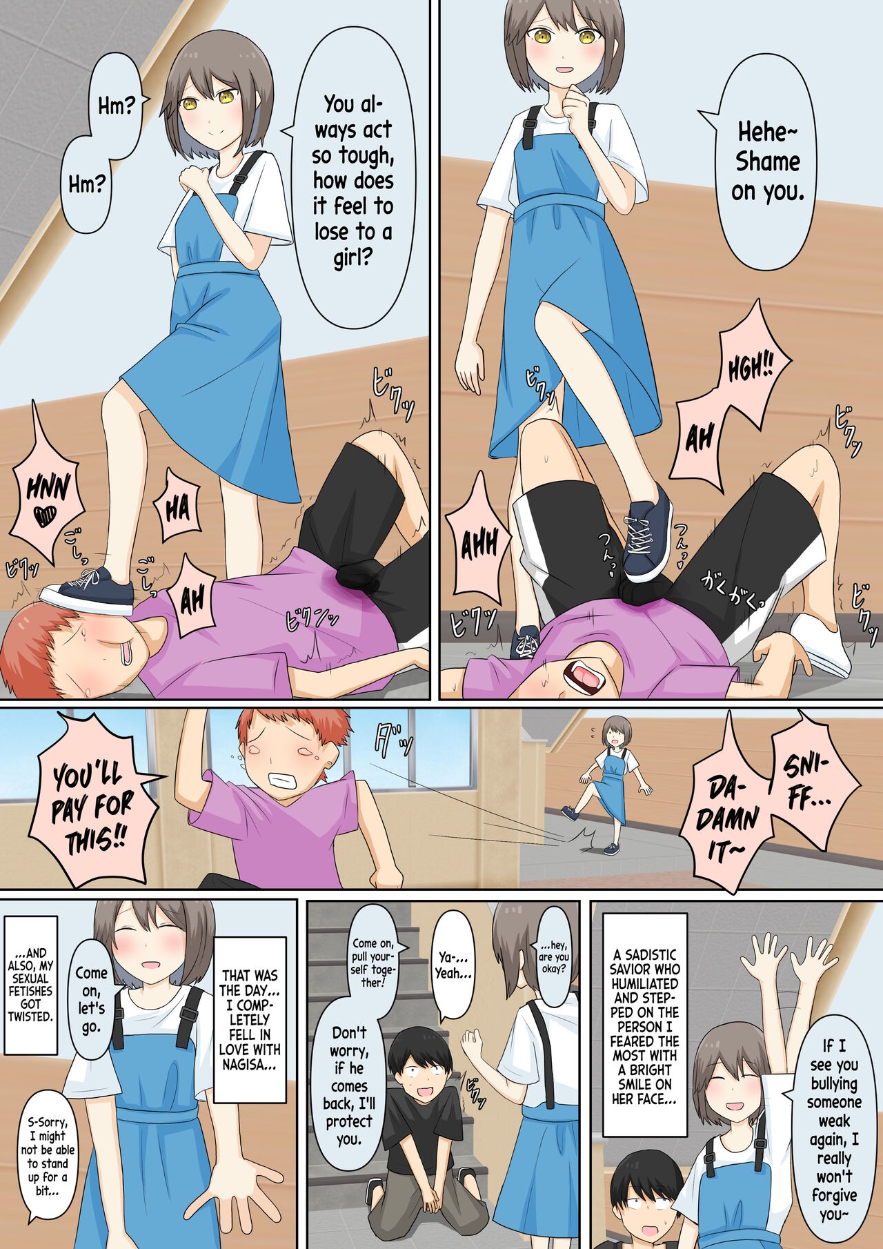 [Kaoinshou Zero, Shigu]A Story About Confessing My Masochistic Tendencies To My Childhood Friend And Having Her Bully Me | Osananajimi Kanojo ni Mazobare Shite Ijimete Morau Hanashi[English] [mali] Page 21