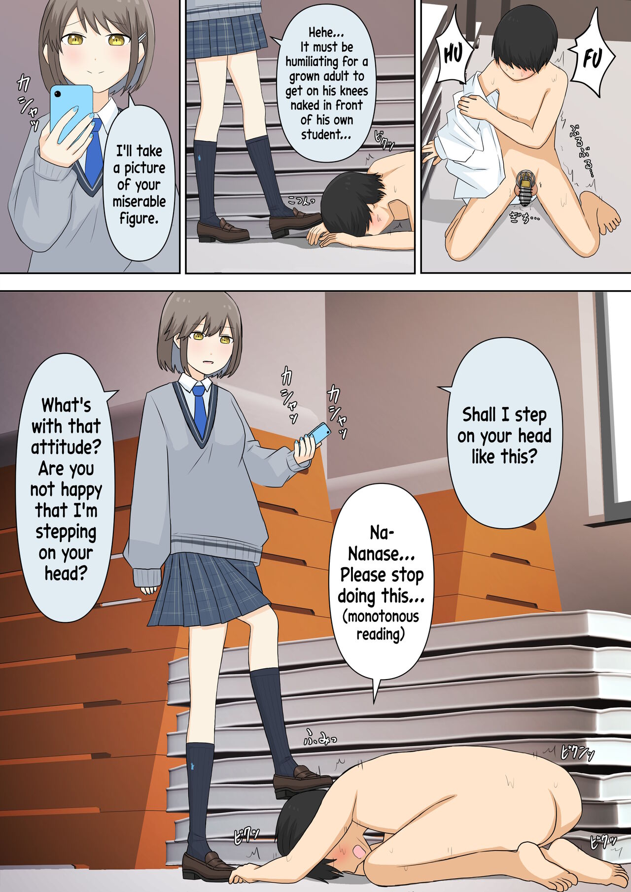[Kaoinshou Zero, Shigu]A Story About Confessing My Masochistic Tendencies To My Childhood Friend And Having Her Bully Me | Osananajimi Kanojo ni Mazobare Shite Ijimete Morau Hanashi[English] [mali] Page 25