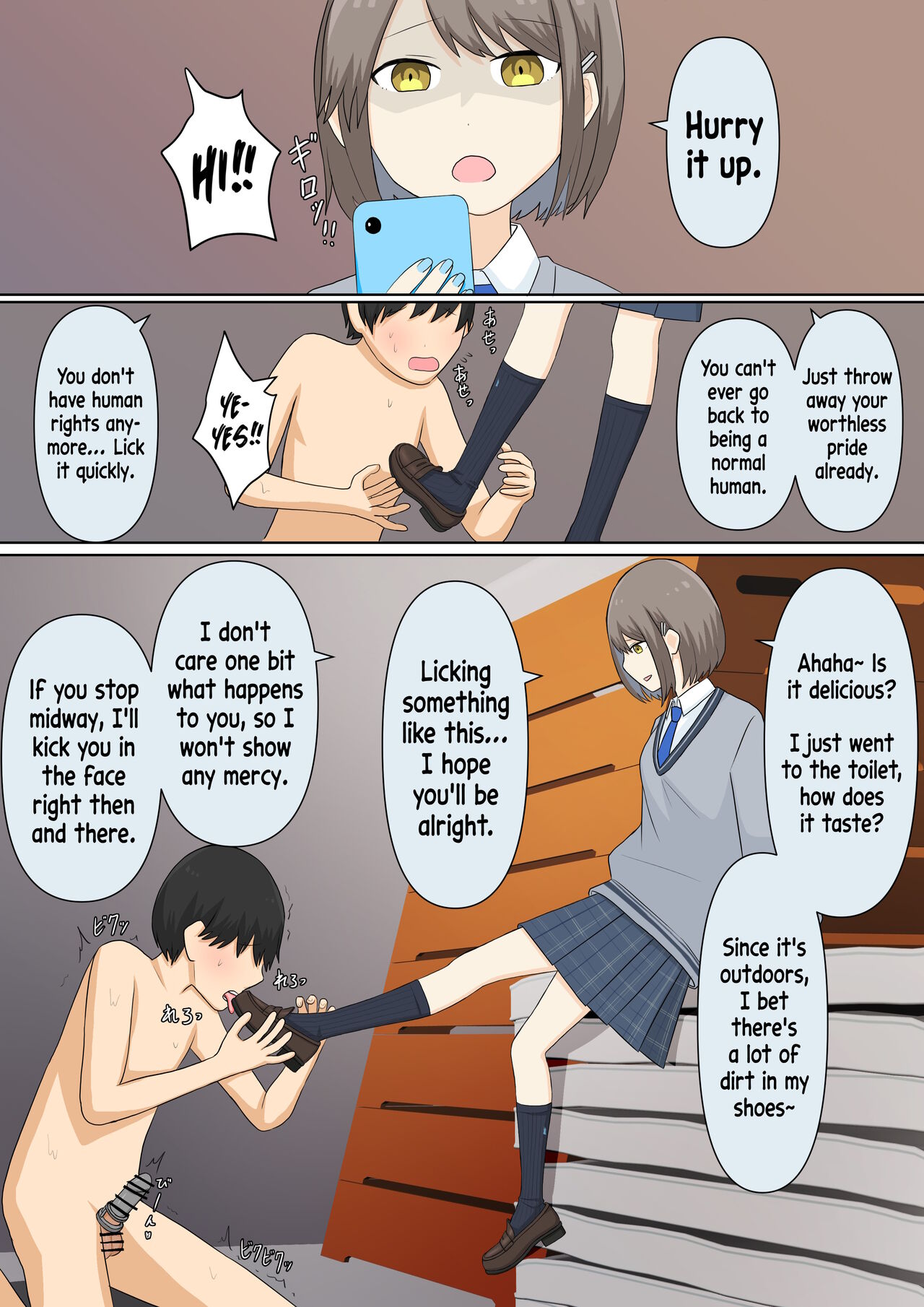 [Kaoinshou Zero, Shigu]A Story About Confessing My Masochistic Tendencies To My Childhood Friend And Having Her Bully Me | Osananajimi Kanojo ni Mazobare Shite Ijimete Morau Hanashi[English] [mali] Page 28