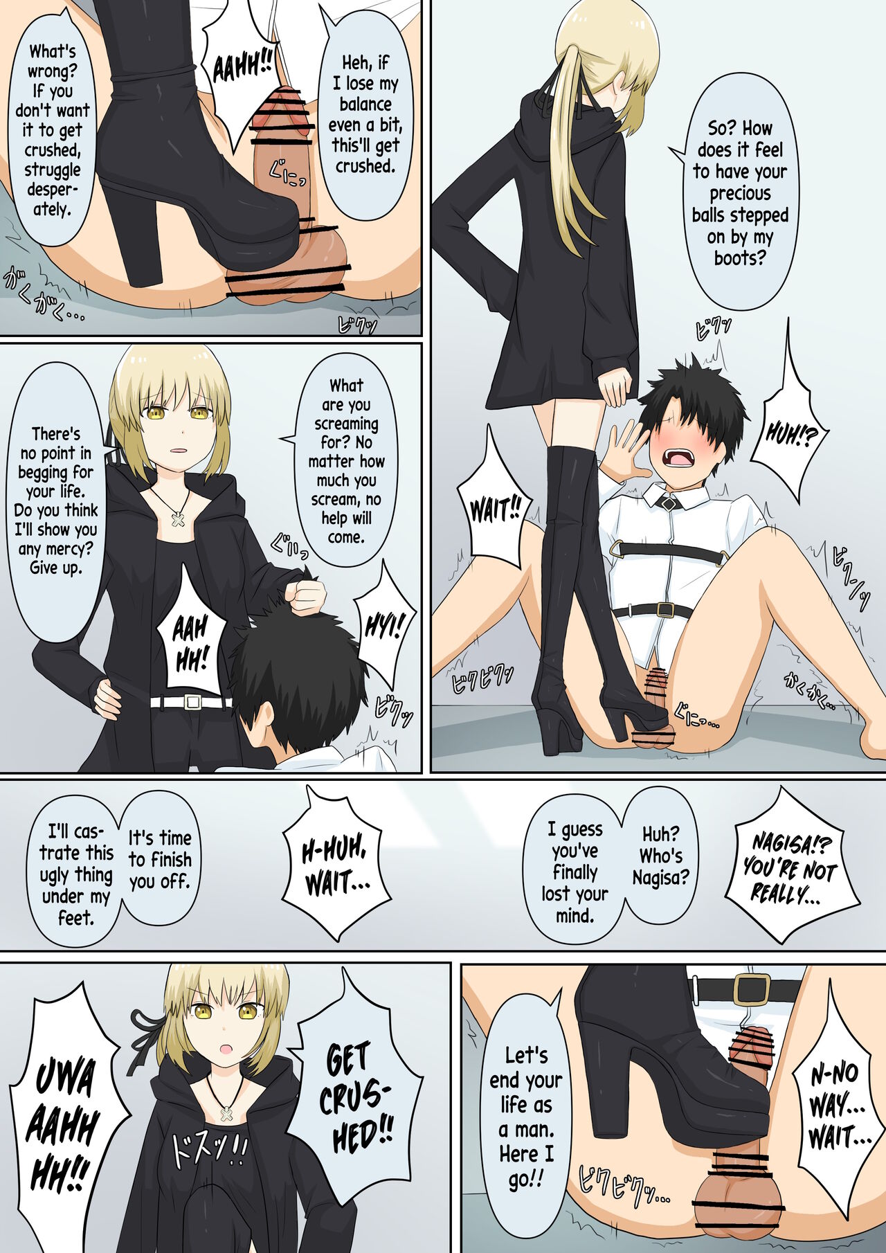 [Kaoinshou Zero, Shigu]A Story About Confessing My Masochistic Tendencies To My Childhood Friend And Having Her Bully Me | Osananajimi Kanojo ni Mazobare Shite Ijimete Morau Hanashi[English] [mali] Page 44