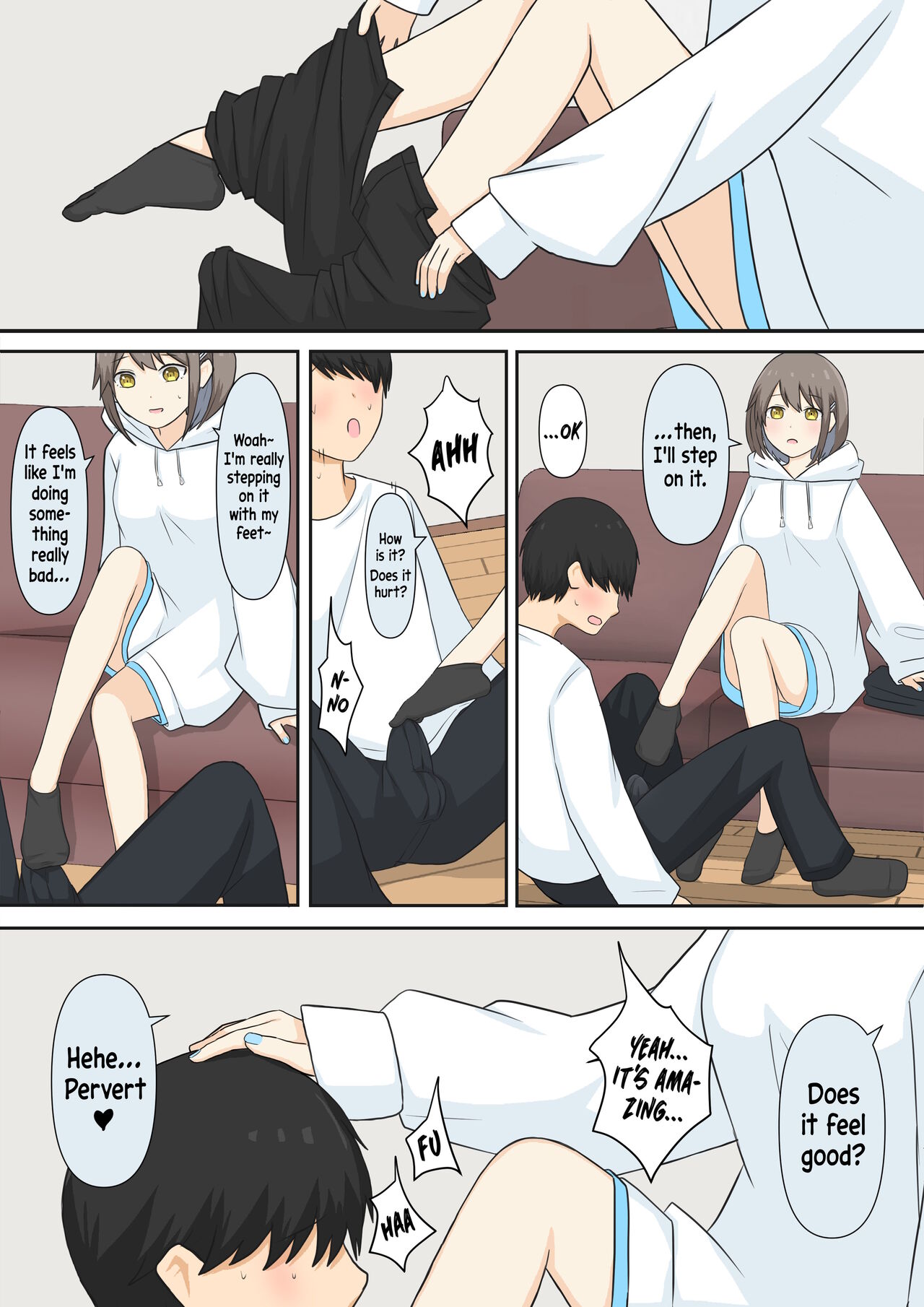 [Kaoinshou Zero, Shigu]A Story About Confessing My Masochistic Tendencies To My Childhood Friend And Having Her Bully Me | Osananajimi Kanojo ni Mazobare Shite Ijimete Morau Hanashi[English] [mali] Page 8