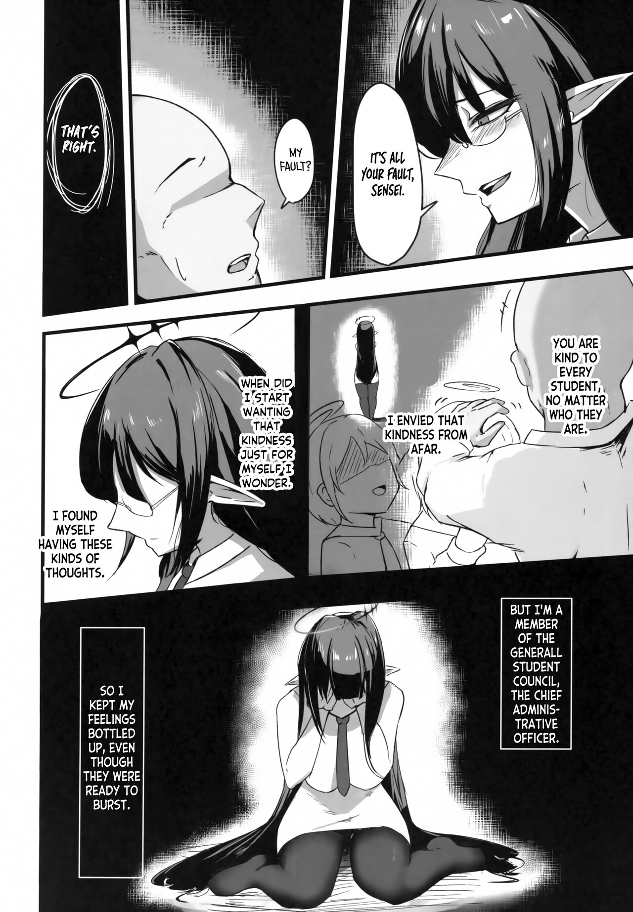 (C101) [Toei Succubus (Chamu)]Yoru no Souryoku-sen INSANE | Total Night Assault INSANE(Blue Archive) [English] [Tea Party Scans] Page 3