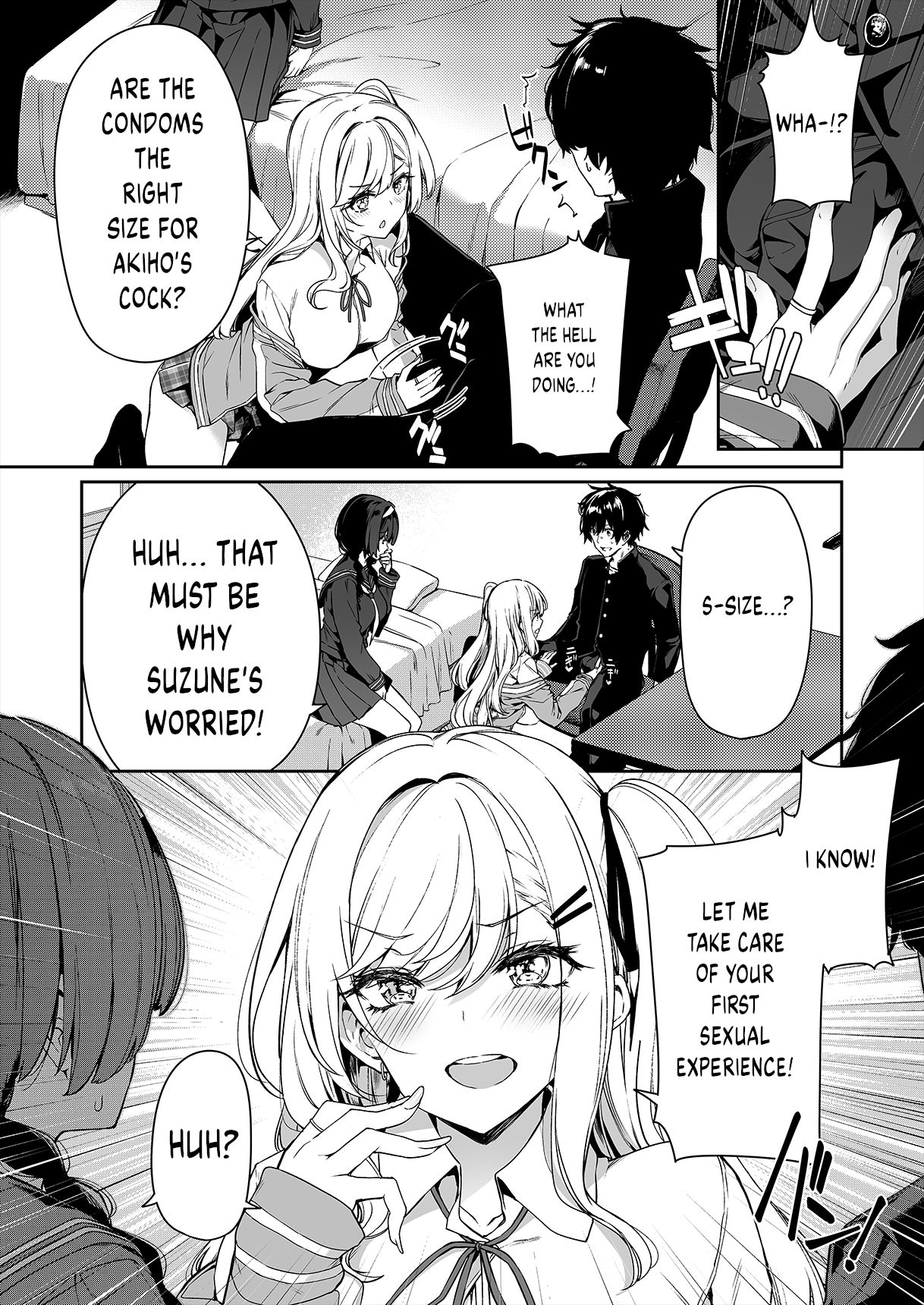 [Bottle Ship Bottler (Kazakura)]InCha Couple ga You Gal-tachi to SEX Training Suru Hanashi[English] {akanameTL} [Decensored] Page 11
