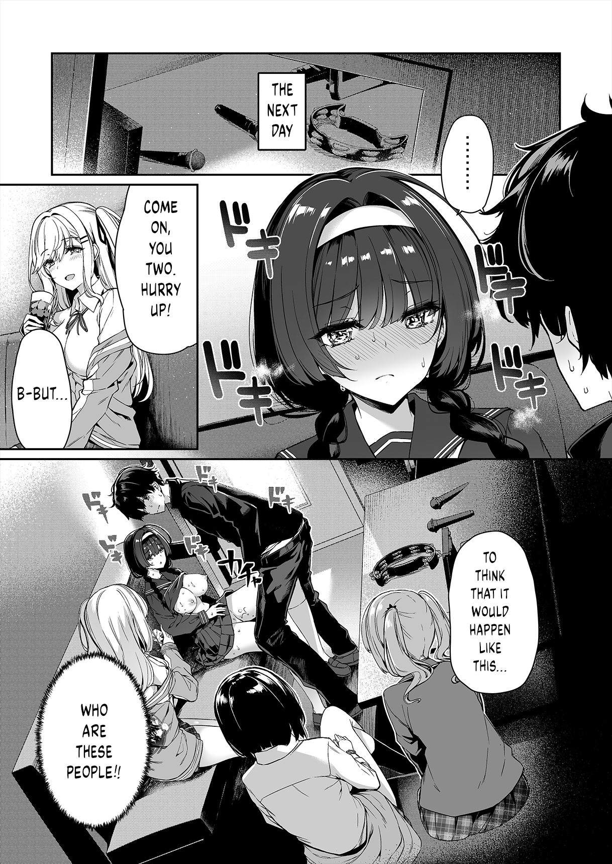 [Bottle Ship Bottler (Kazakura)]InCha Couple ga You Gal-tachi to SEX Training Suru Hanashi[English] {akanameTL} [Decensored] Page 12