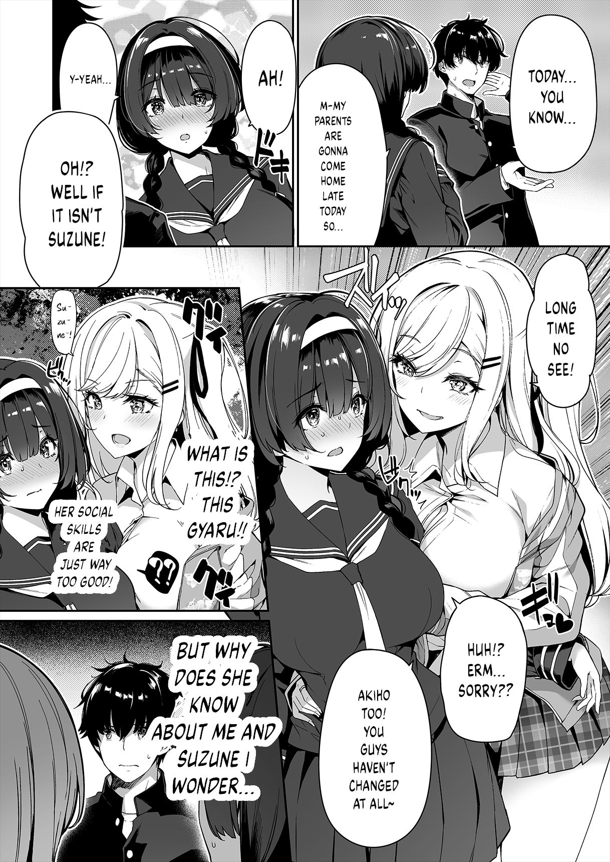 [Bottle Ship Bottler (Kazakura)]InCha Couple ga You Gal-tachi to SEX Training Suru Hanashi[English] {akanameTL} [Decensored] Page 3