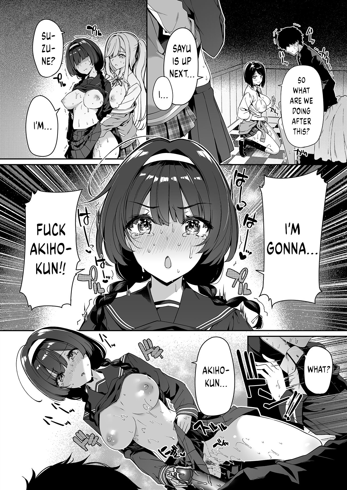 [Bottle Ship Bottler (Kazakura)]InCha Couple ga You Gal-tachi to SEX Training Suru Hanashi[English] {akanameTL} [Decensored] Page 31