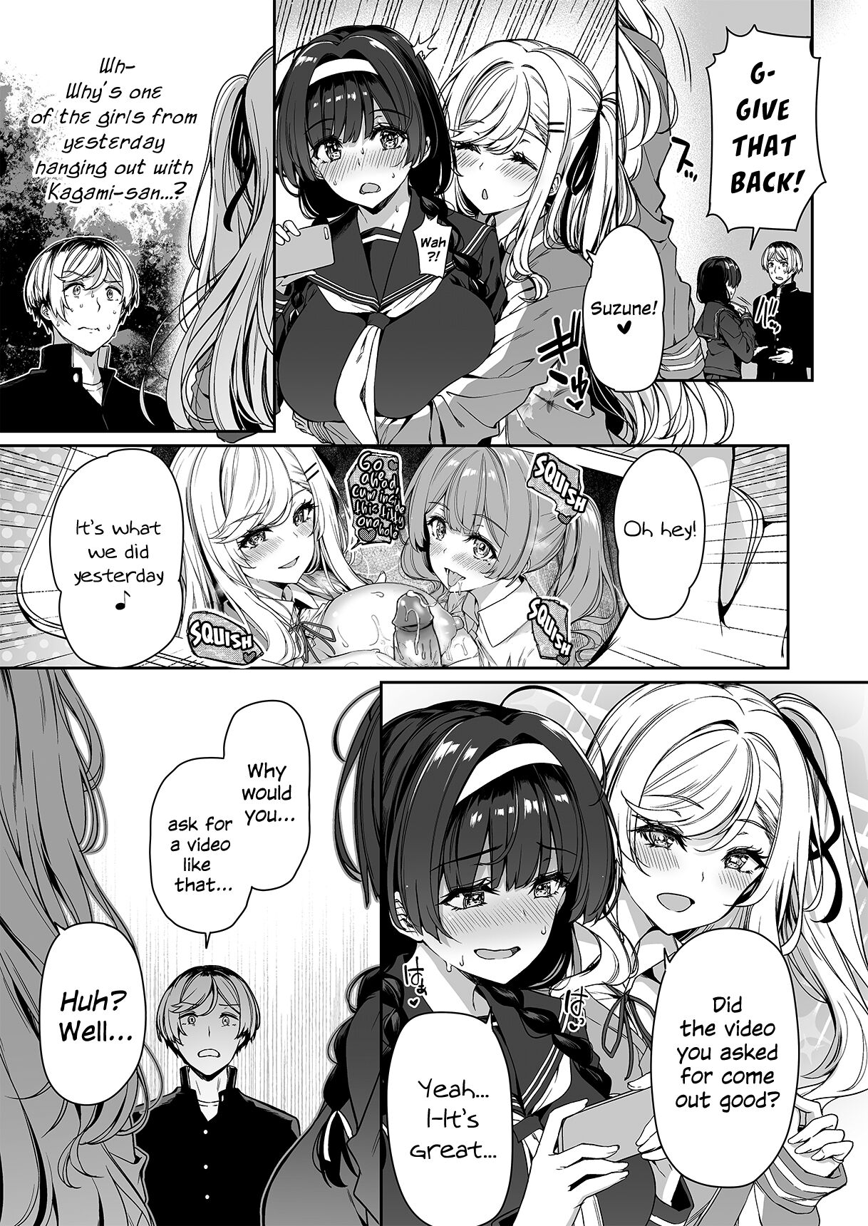 [Bottle Ship Bottler (Kazakura)]InCha Couple ga You Gal-tachi to SEX Training Suru Hanashi 2[English] {Hennojin} [Decensored] Page 18