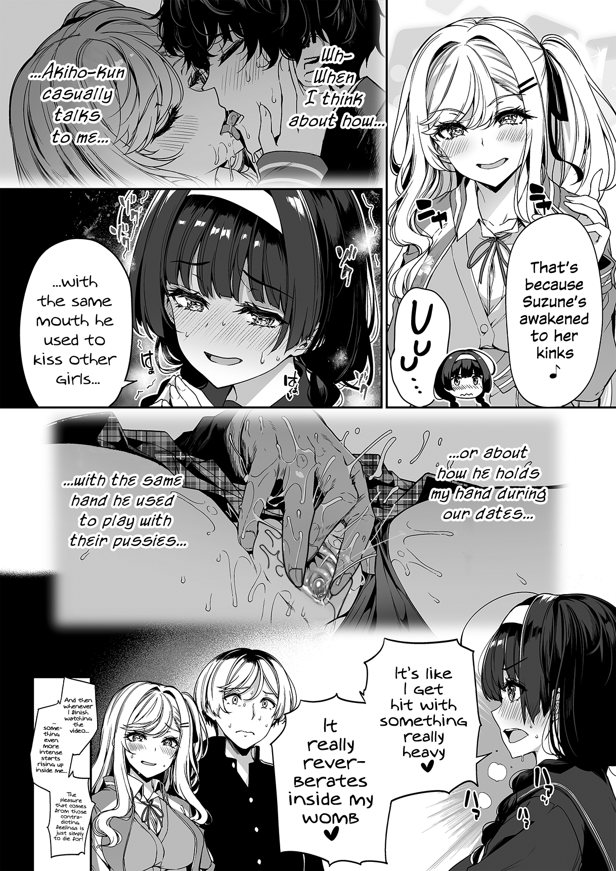 [Bottle Ship Bottler (Kazakura)]InCha Couple ga You Gal-tachi to SEX Training Suru Hanashi 2[English] {Hennojin} [Decensored] Page 19
