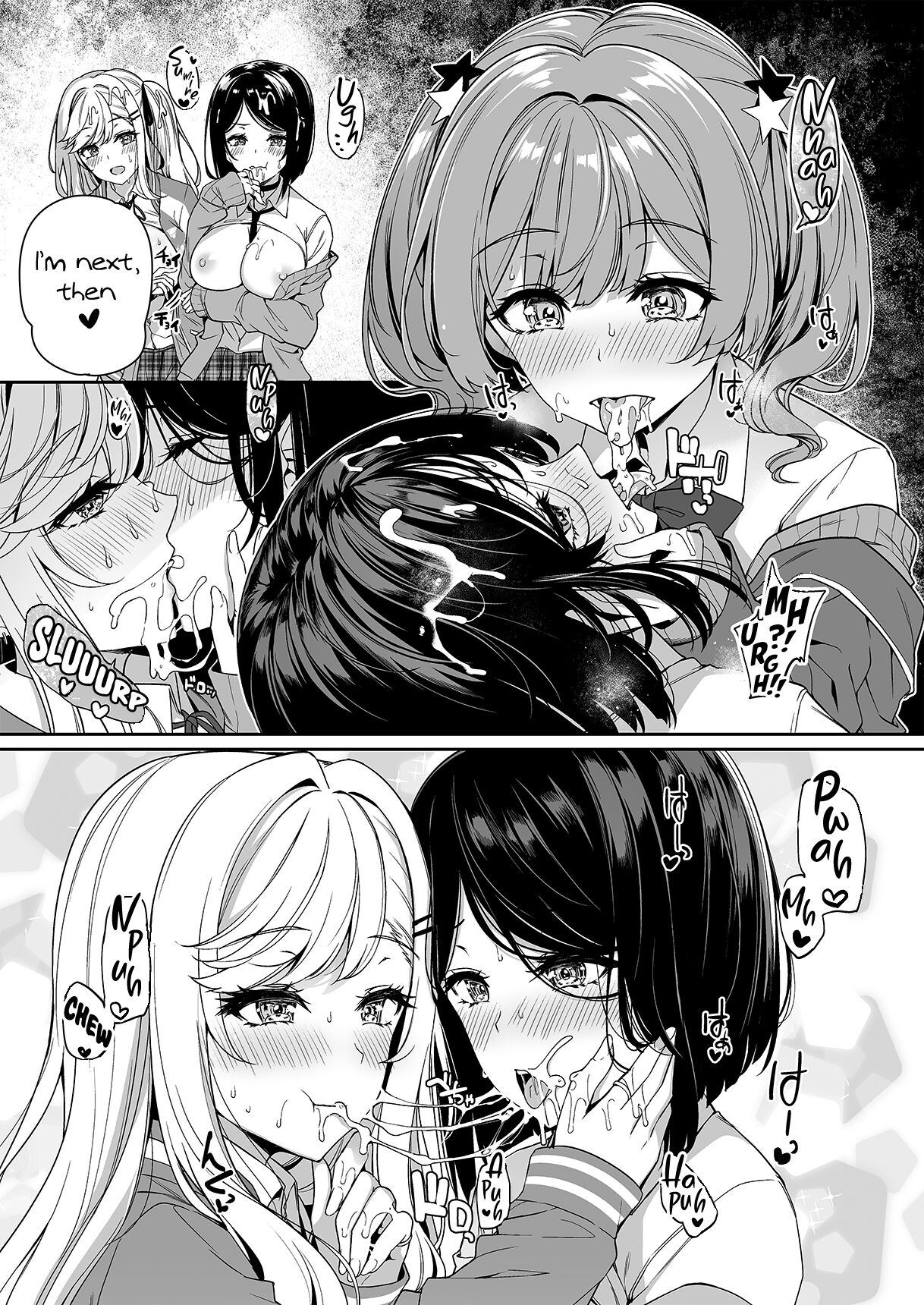 [Bottle Ship Bottler (Kazakura)]InCha Couple ga You Gal-tachi to SEX Training Suru Hanashi 2[English] {Hennojin} [Decensored] Page 34
