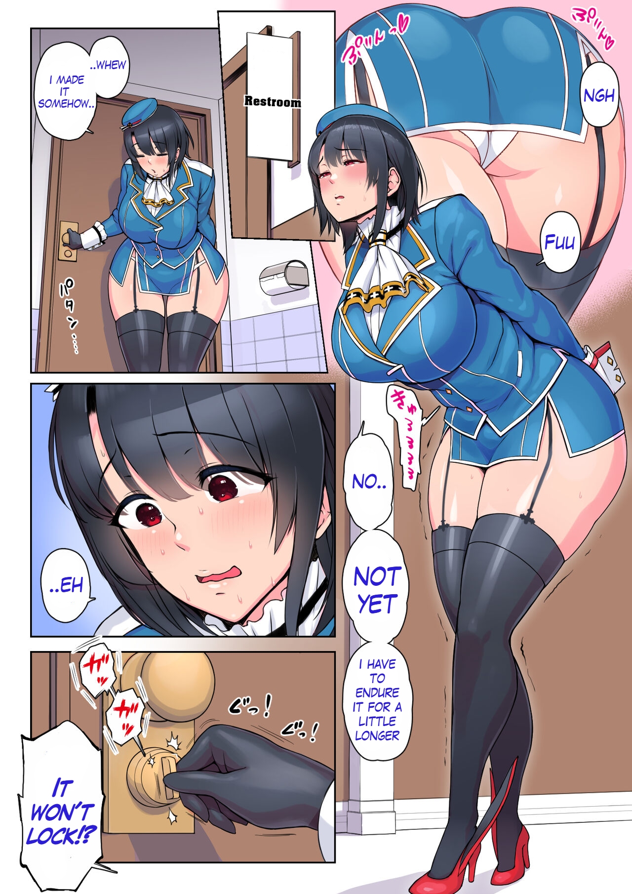 [Imozuka Panikuru]KanColle no Takao to Atago ga Otoile o Toriau Unchi Omorashi Manga o Kakimashita(Kantai Collection -KanColle-) [English] Page 2