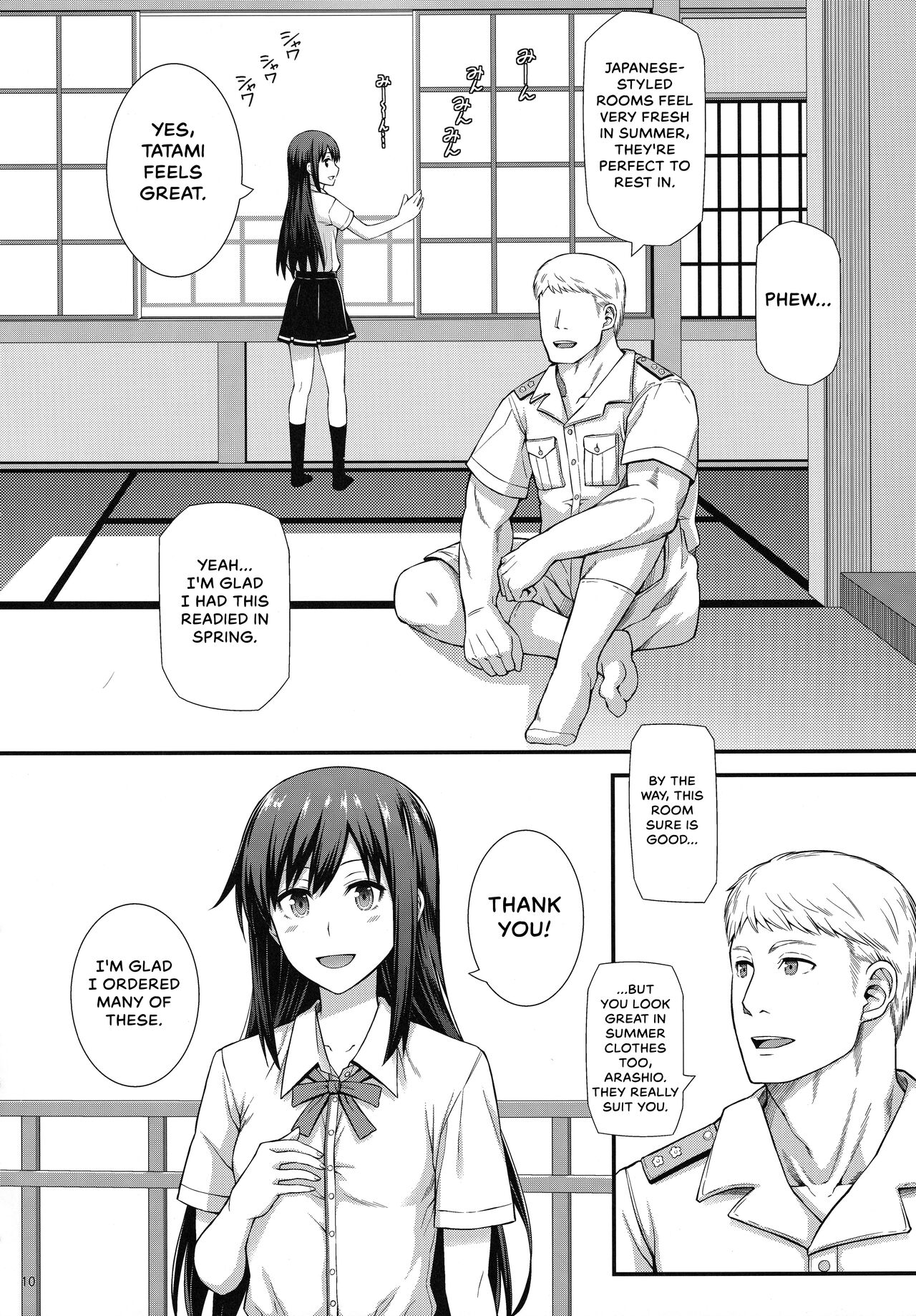[Monmo Bokujou (Uron Rei)]Seikatsu Rhythm wa Asashio-gata 2(Kantai Collection -KanColle-) [English] {Hennojin} [2019-11-24] Page 11