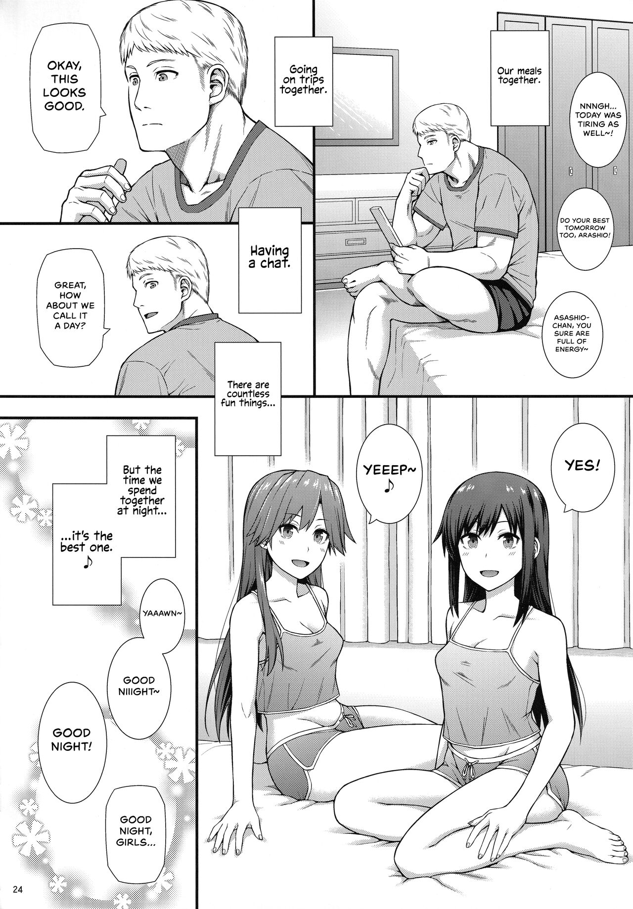 [Monmo Bokujou (Uron Rei)]Seikatsu Rhythm wa Asashio-gata 2(Kantai Collection -KanColle-) [English] {Hennojin} [2019-11-24] Page 25