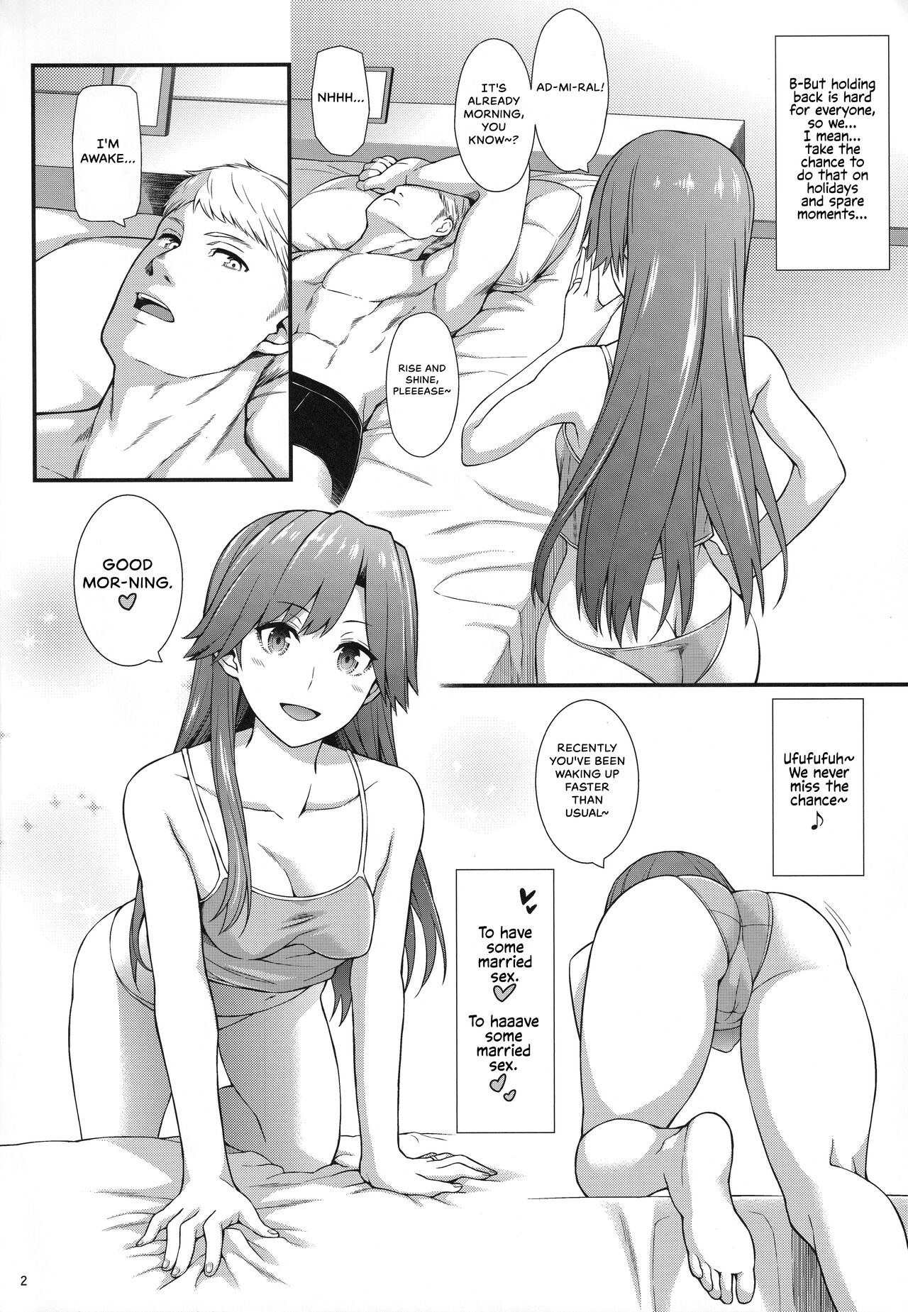 [Monmo Bokujou (Uron Rei)]Seikatsu Rhythm wa Asashio-gata 2(Kantai Collection -KanColle-) [English] {Hennojin} [2019-11-24] Page 3