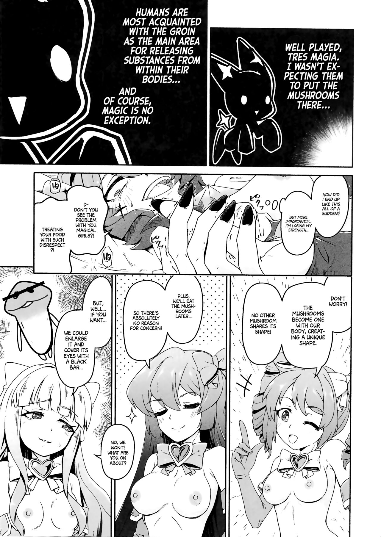 (COMIC1☆24) [MIDDLY (Midorinocha)]Kaishaku Chigai ni Akogarete - I admired the misunderstanding but it was a serious failure...(Mahou Shoujo ni Akogarete) [English] [Project Valvrein] Page 10