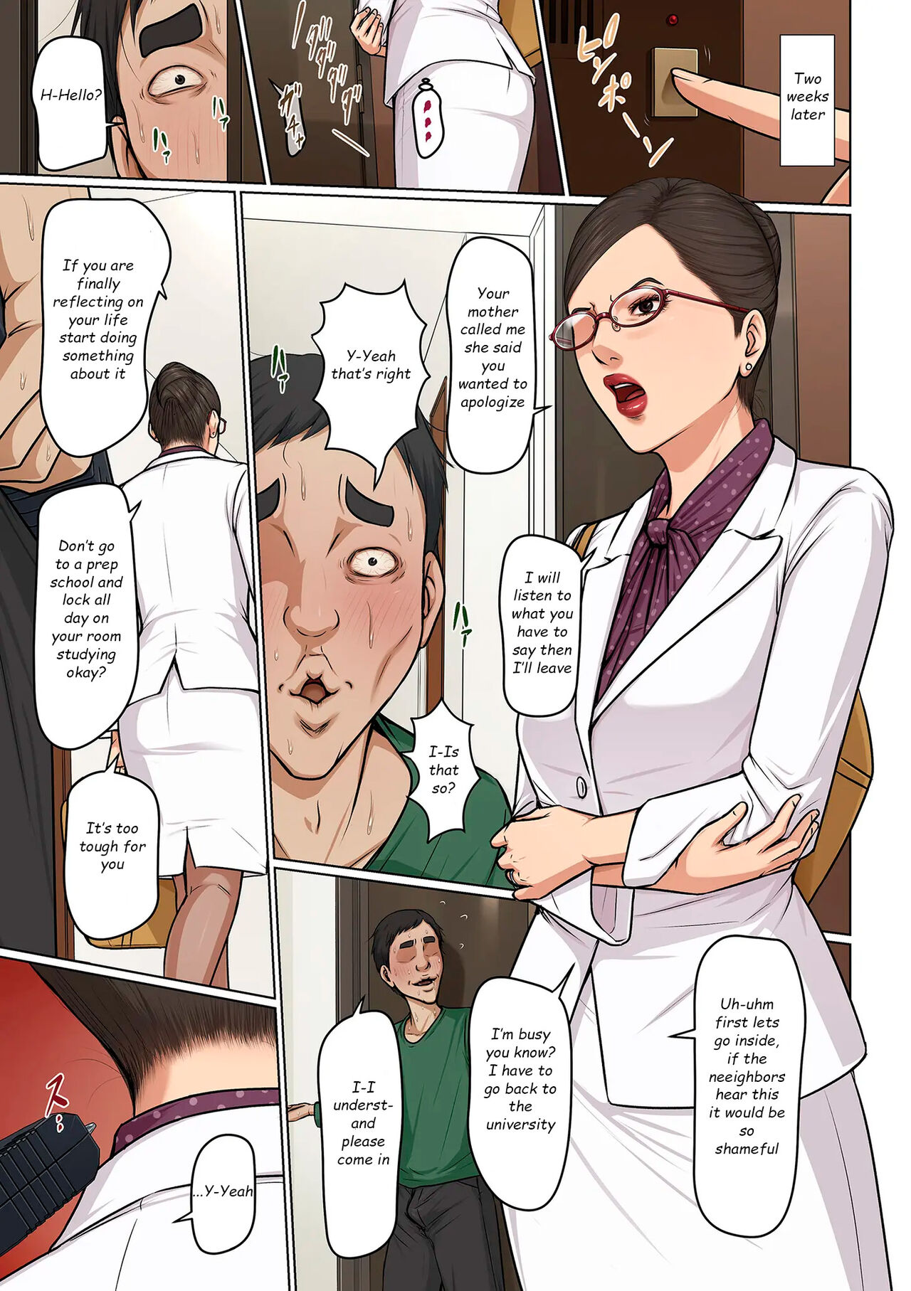 [Negurie]Karamitsuku Shisen 36 | 	Entwining Gaze 36(COMIC Kuriberon DUMA 2024-03 Vol. 58) [English] Page 19