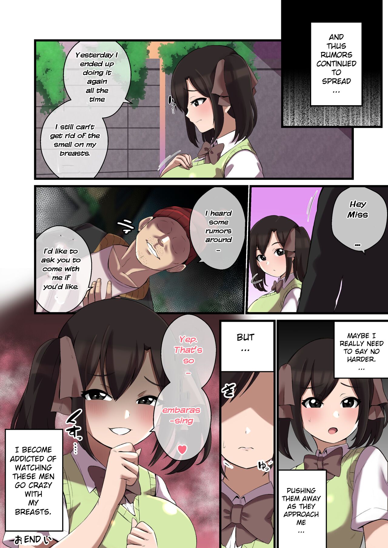 [shake chazuke]Paizuri ga Sugoi to Uwasa no ko | Great-famed paizuri girl[English] [PR001] Page 21