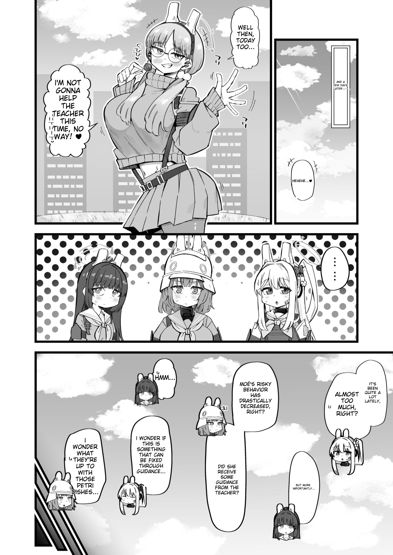 [Aureole (Kira Boshi)]Moe wants to be ruined by a sensei♥2(Blue Archive) [English] [MTL] Page 3