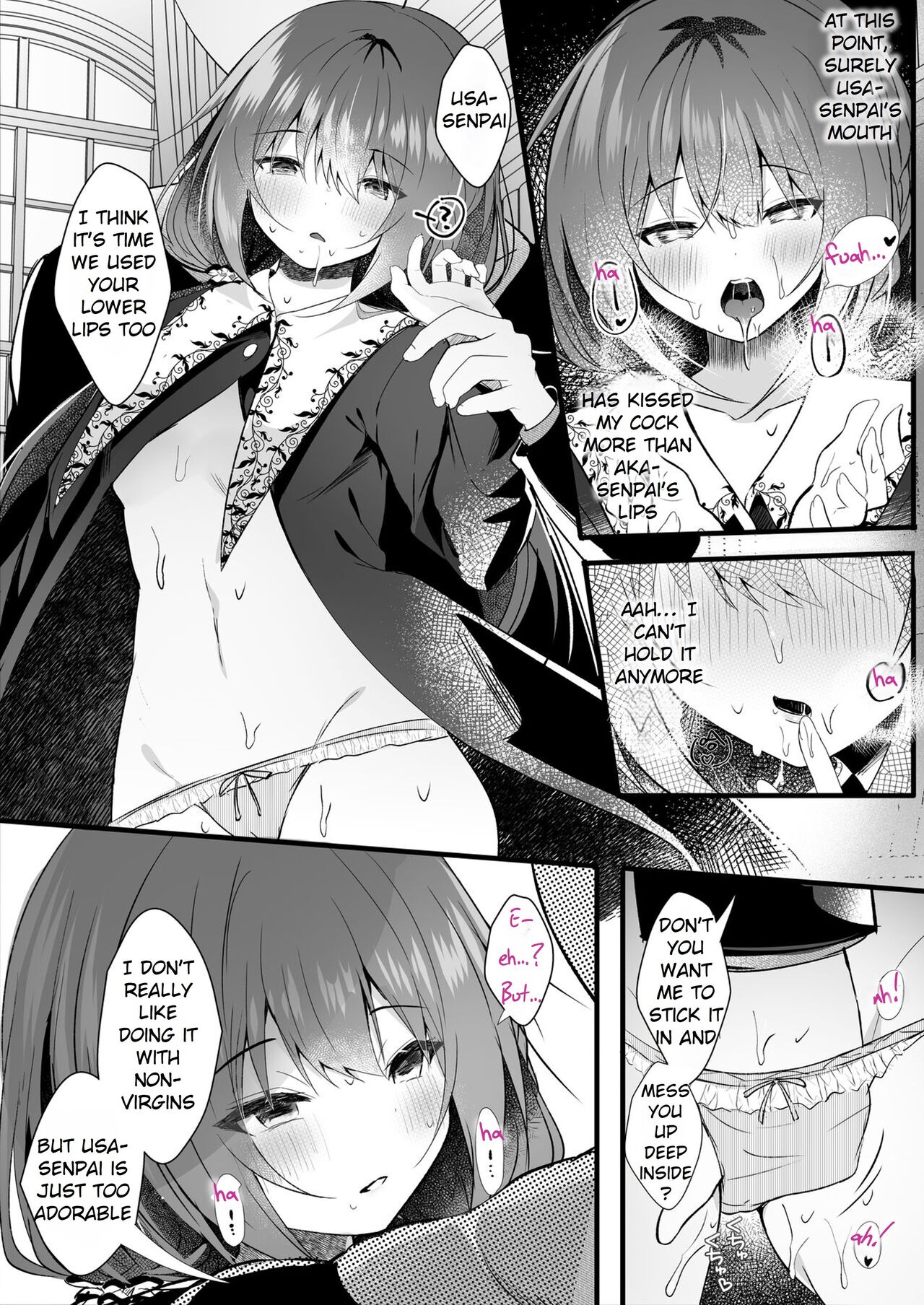 [Rocomani (Manatsu)]Kareshi Mochi no Sekenshirazu na Senpai o Saimin de Kuruwasu(Hypnotizing My Senpai, Who Has a Boyfriend, And Driving Her Crazy For Sex) [Rei Scans] Page 14