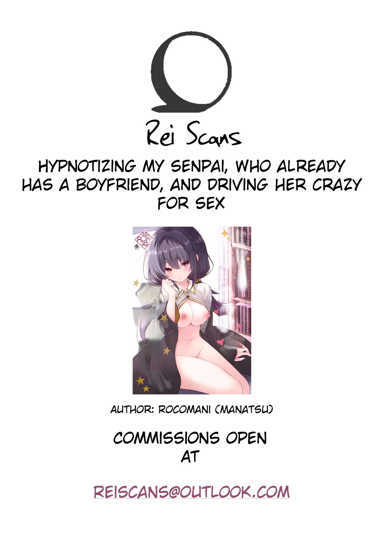 [Rocomani (Manatsu)]Kareshi Mochi no Sekenshirazu na Senpai o Saimin de Kuruwasu(Hypnotizing My Senpai, Who Has a Boyfriend, And Driving Her Crazy For Sex) [Rei Scans] Page 31