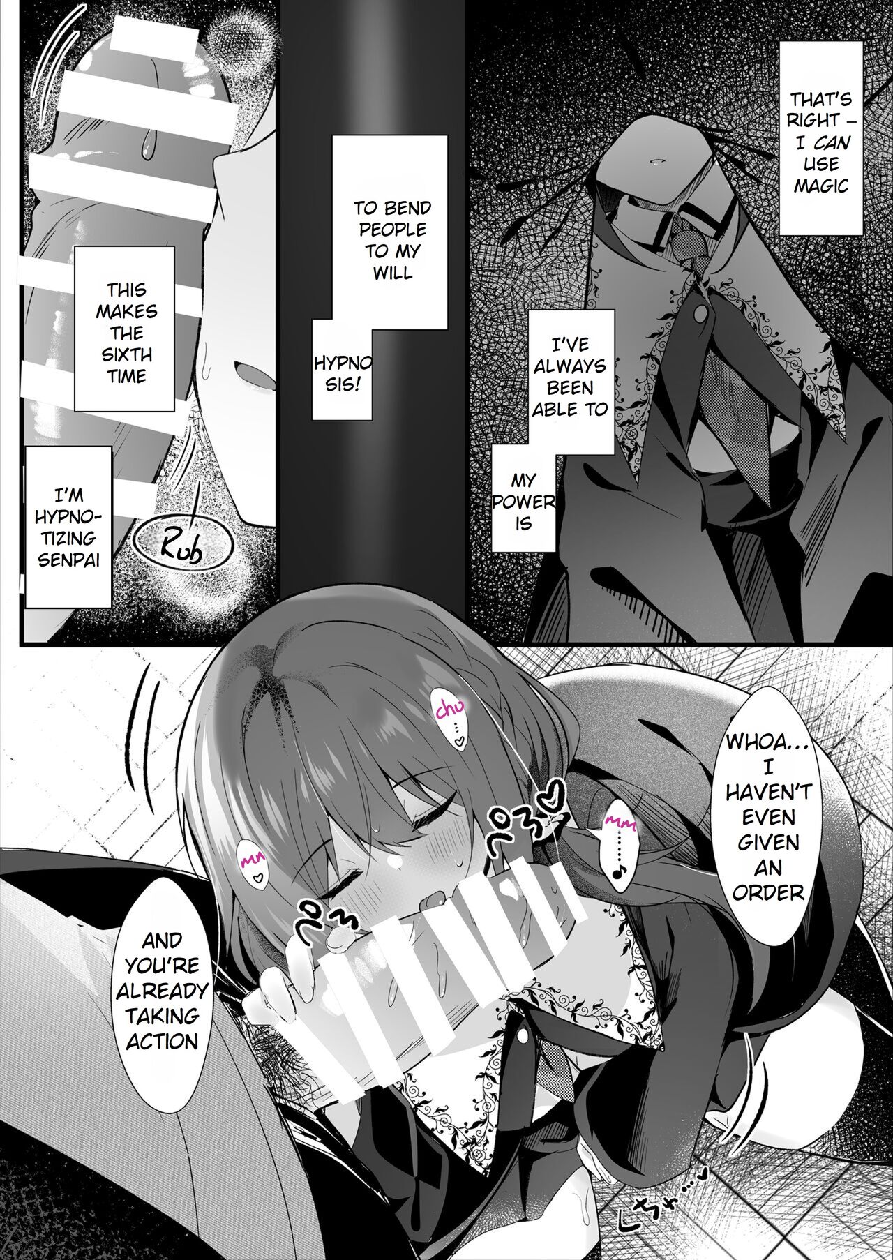 [Rocomani (Manatsu)]Kareshi Mochi no Sekenshirazu na Senpai o Saimin de Kuruwasu(Hypnotizing My Senpai, Who Has a Boyfriend, And Driving Her Crazy For Sex) [Rei Scans] Page 7