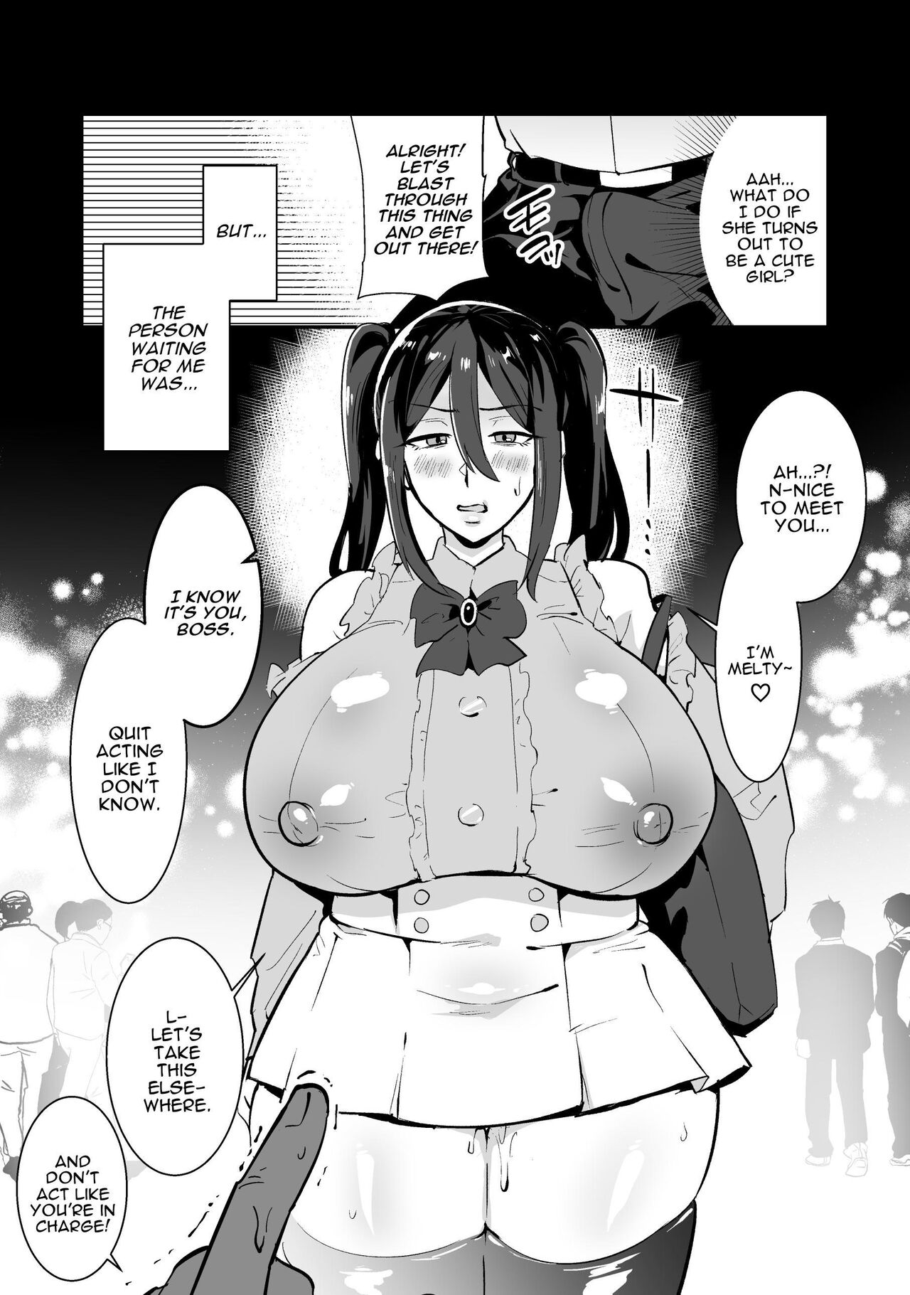 [Nikujiru Shinkou (Fujun Nyuushi)]Wakazukuri Shite Kita Onna Joushi o Hameyou. | Gonna Fuck My Boss Who's Dressed Herself Up To Look Younger[English] [Darg777 Translations] Page 5