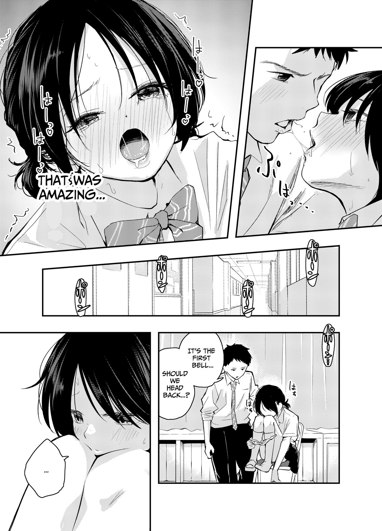 [Hatsuyasumi]Ecchi na Koto de Atama ga Ippai ni Natte Shimatta Onnanoko | A Girl With Her Head In The Gutter[English] [Benri] Page 28