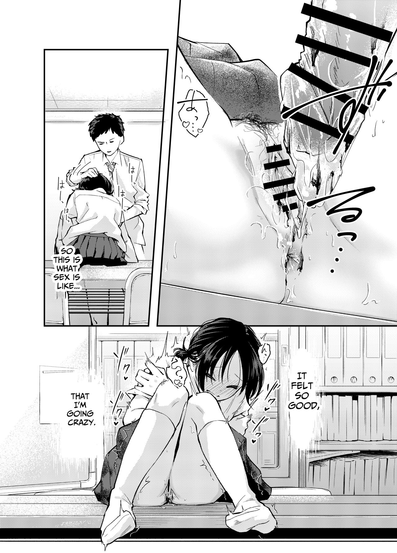 [Hatsuyasumi]Ecchi na Koto de Atama ga Ippai ni Natte Shimatta Onnanoko | A Girl With Her Head In The Gutter[English] [Benri] Page 34