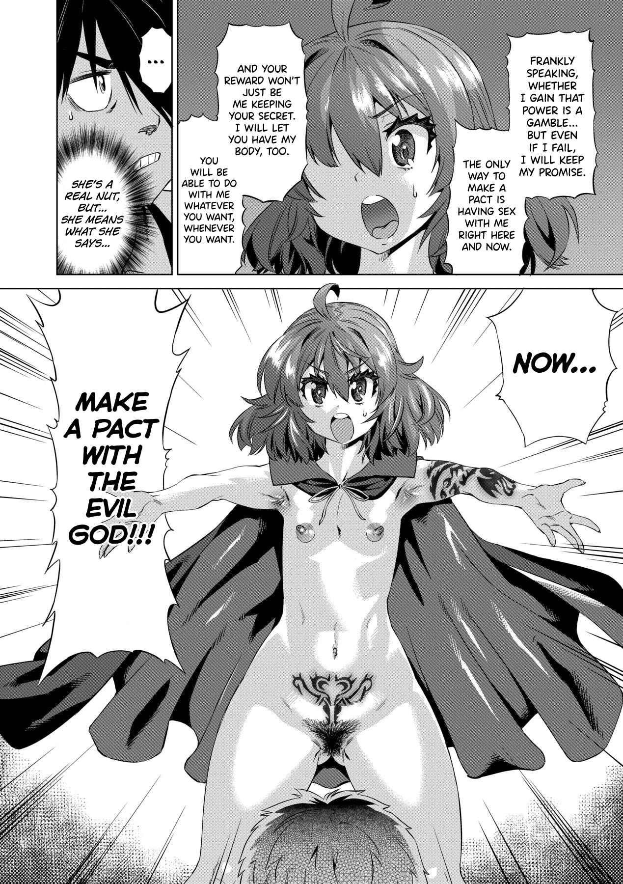 [Abe Morioka]Jagan no Saimin Inryoku de Seitokai Les Joshi-tachi no Shojo o Kyousei Rape!! Ch.1-3[English] [biribiri] [Decensored] [Digital] Page 18